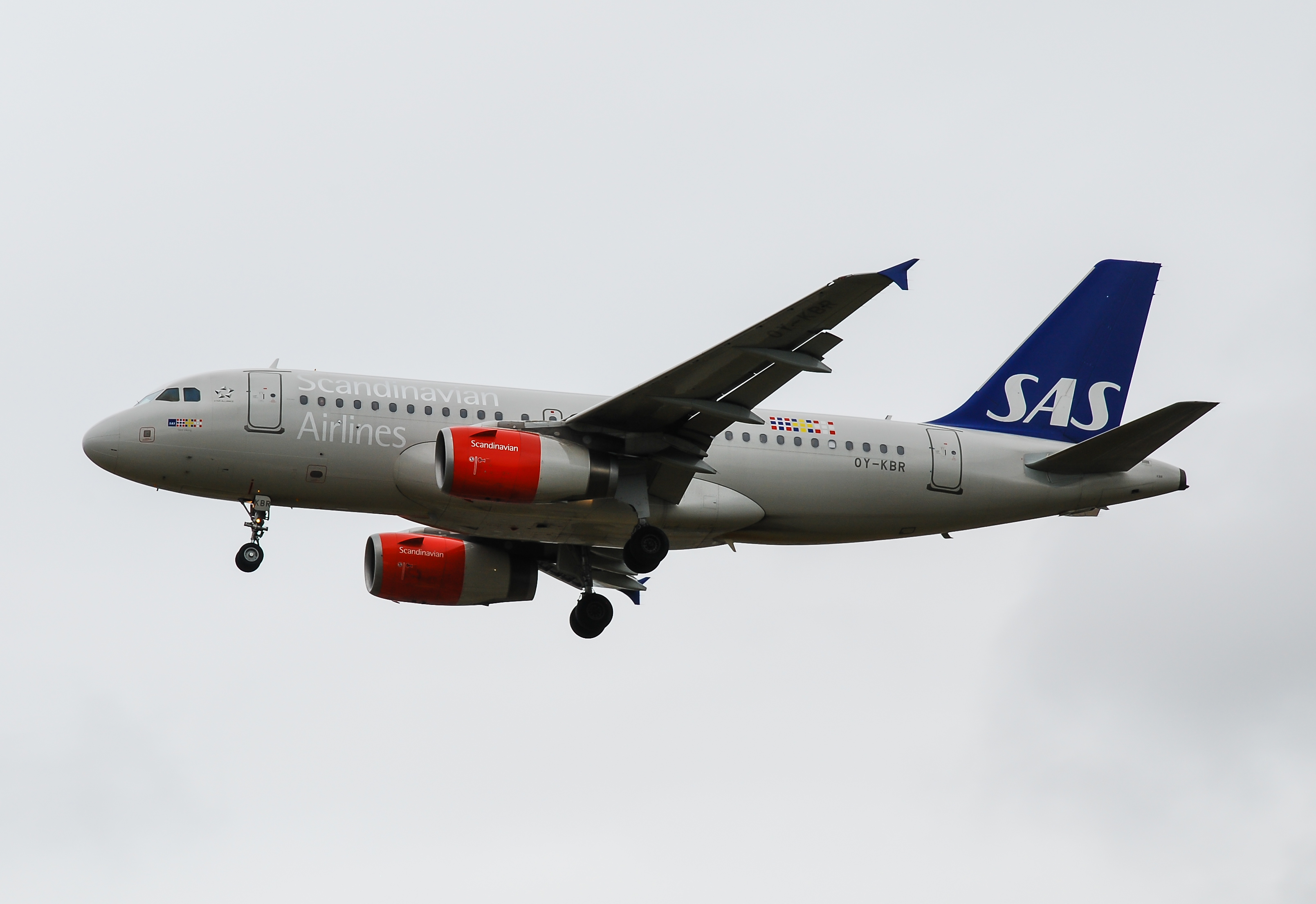 OY-KBR/OYKBR SAS Scandinavian Airlines Airbus A319 Airframe Information - AVSpotters.com