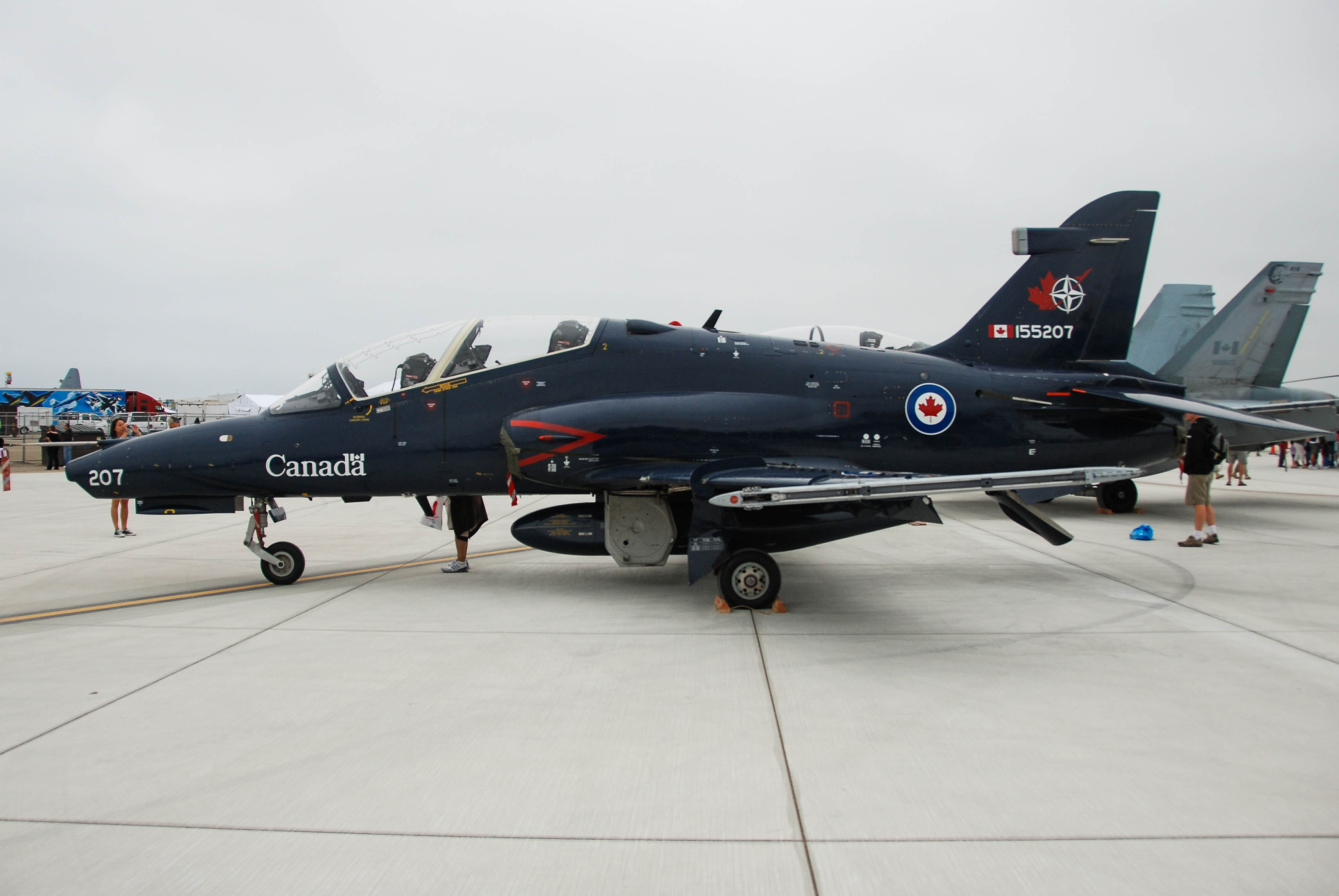 155207/155207 RCAF - Royal Canadian Air Force British Aerospace Hawk Airframe Information - AVSpotters.com