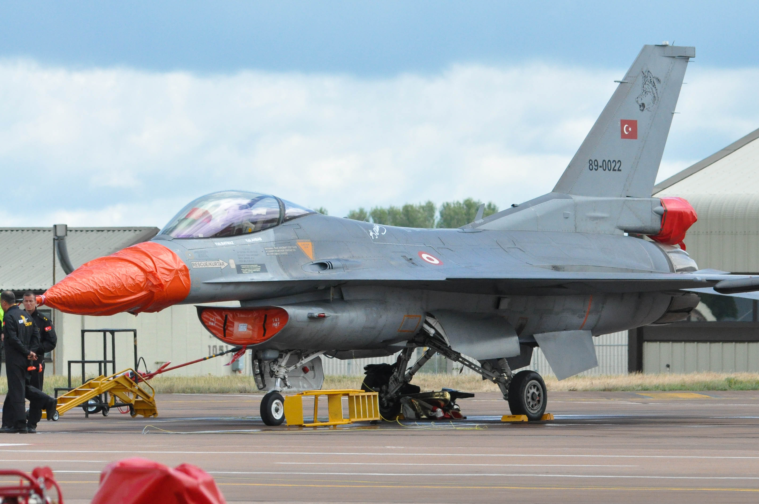 89-0022/890022 Turkish Air Force General Dynamics F-16C Fighting Falcon Photo by colinw - AVSpotters.com