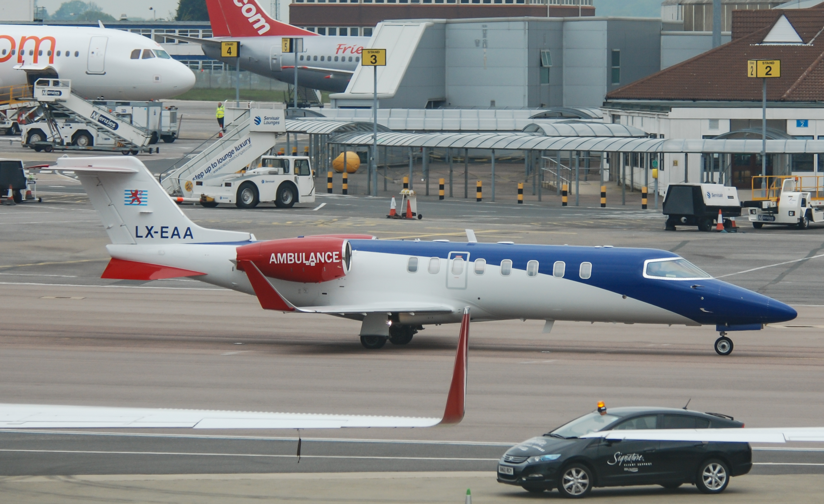 LX-EAA/LXEAA Corporate Bombardier Learjet 45XR Photo by Ayronautica - AVSpotters.com