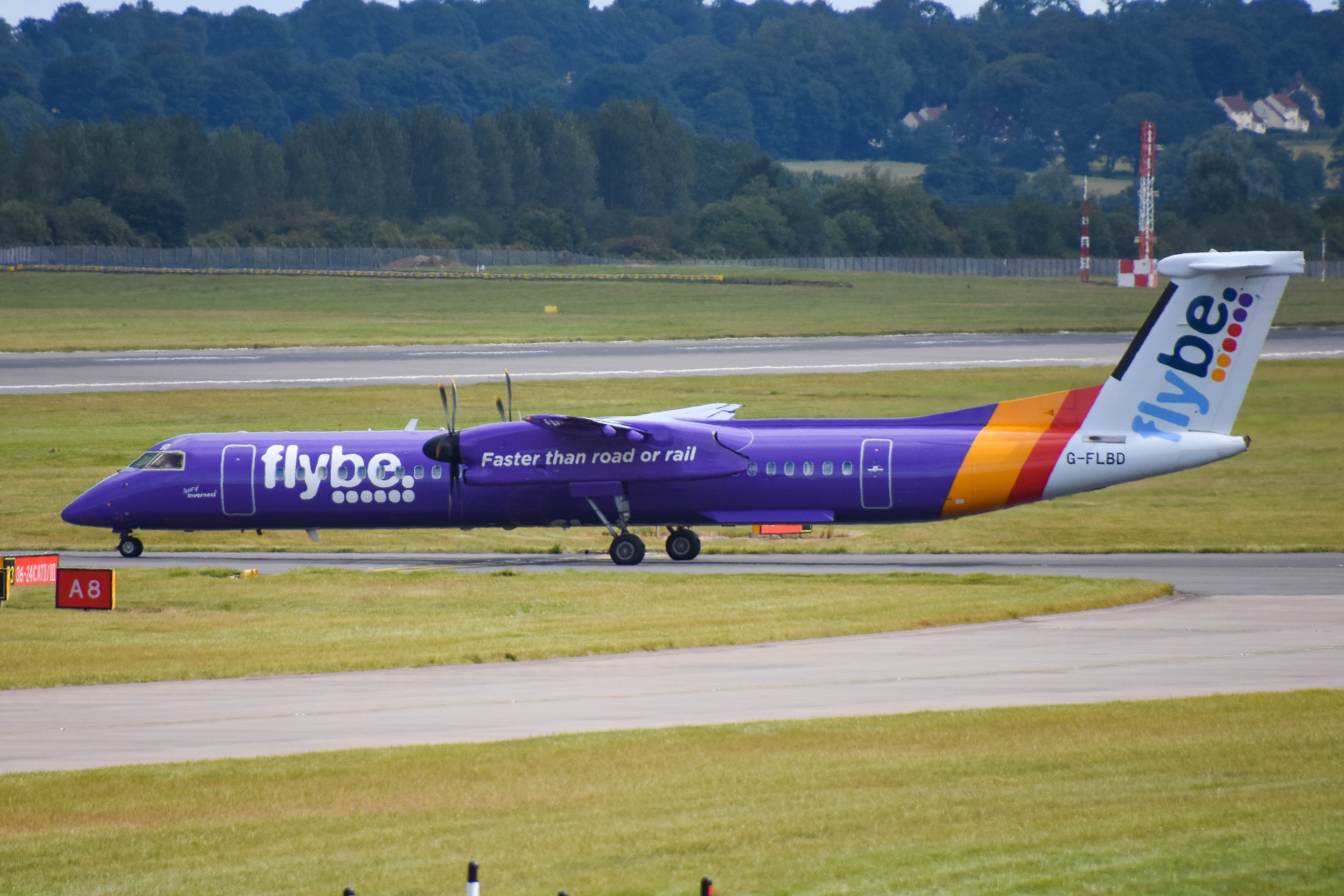 G-FLBD/GFLBD FlyBe Bombardier DHC-8-402 Photo by colinw - AVSpotters.com