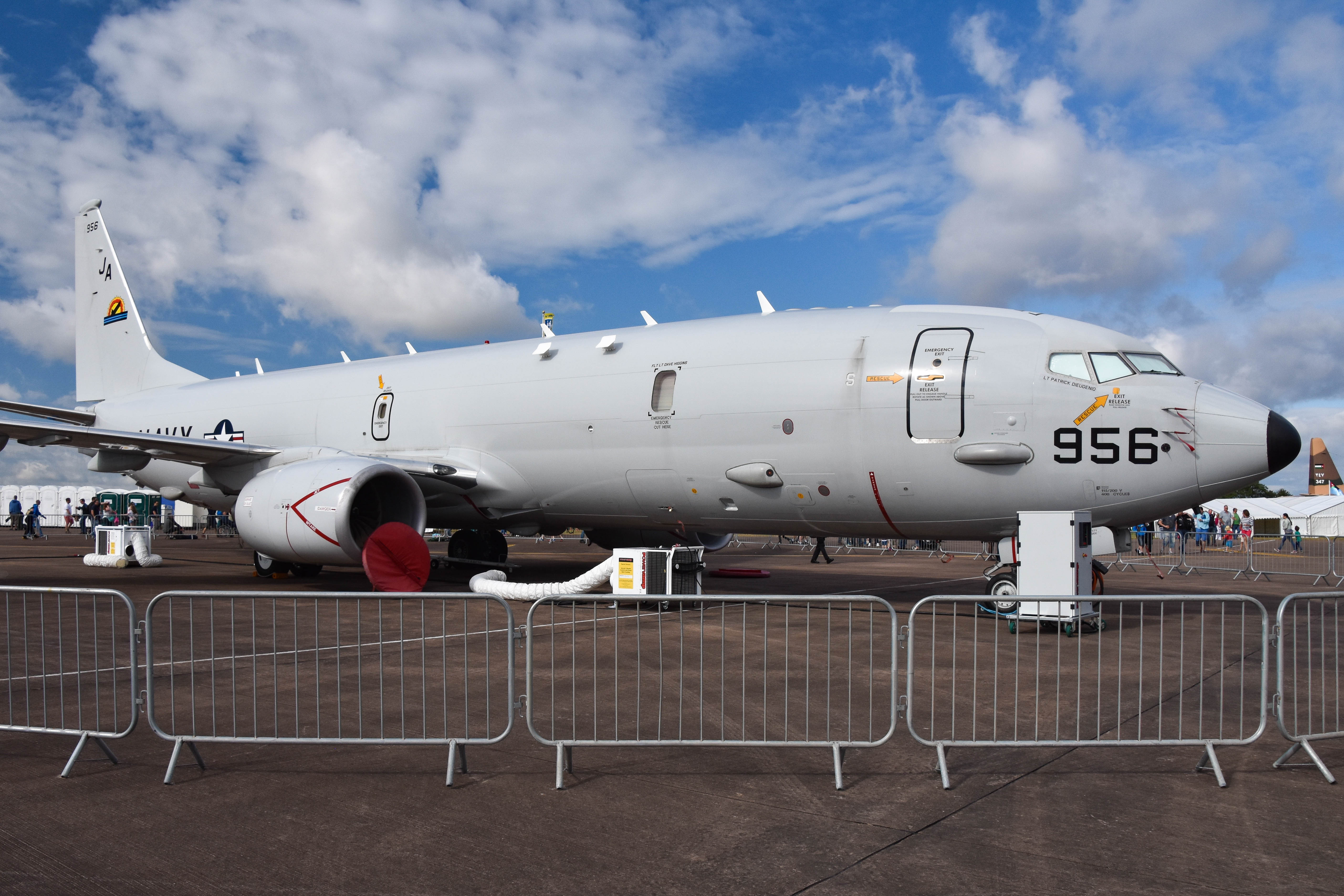 167956/167956 USN - United States Navy Boeing P-8A Poseidon Photo by colinw - AVSpotters.com