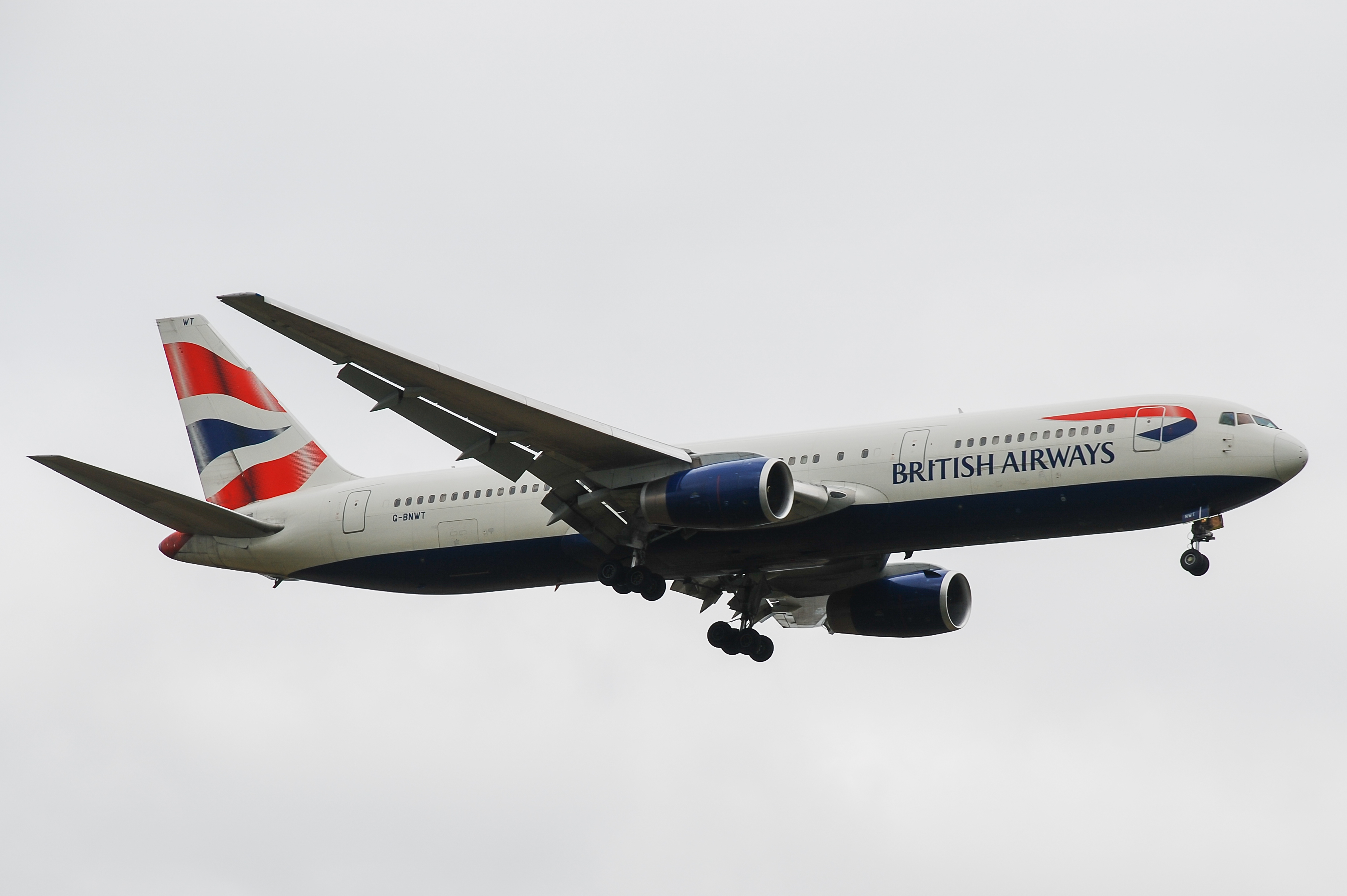 G-BNWT/GBNWT British Airways Boeing 767 Airframe Information - AVSpotters.com