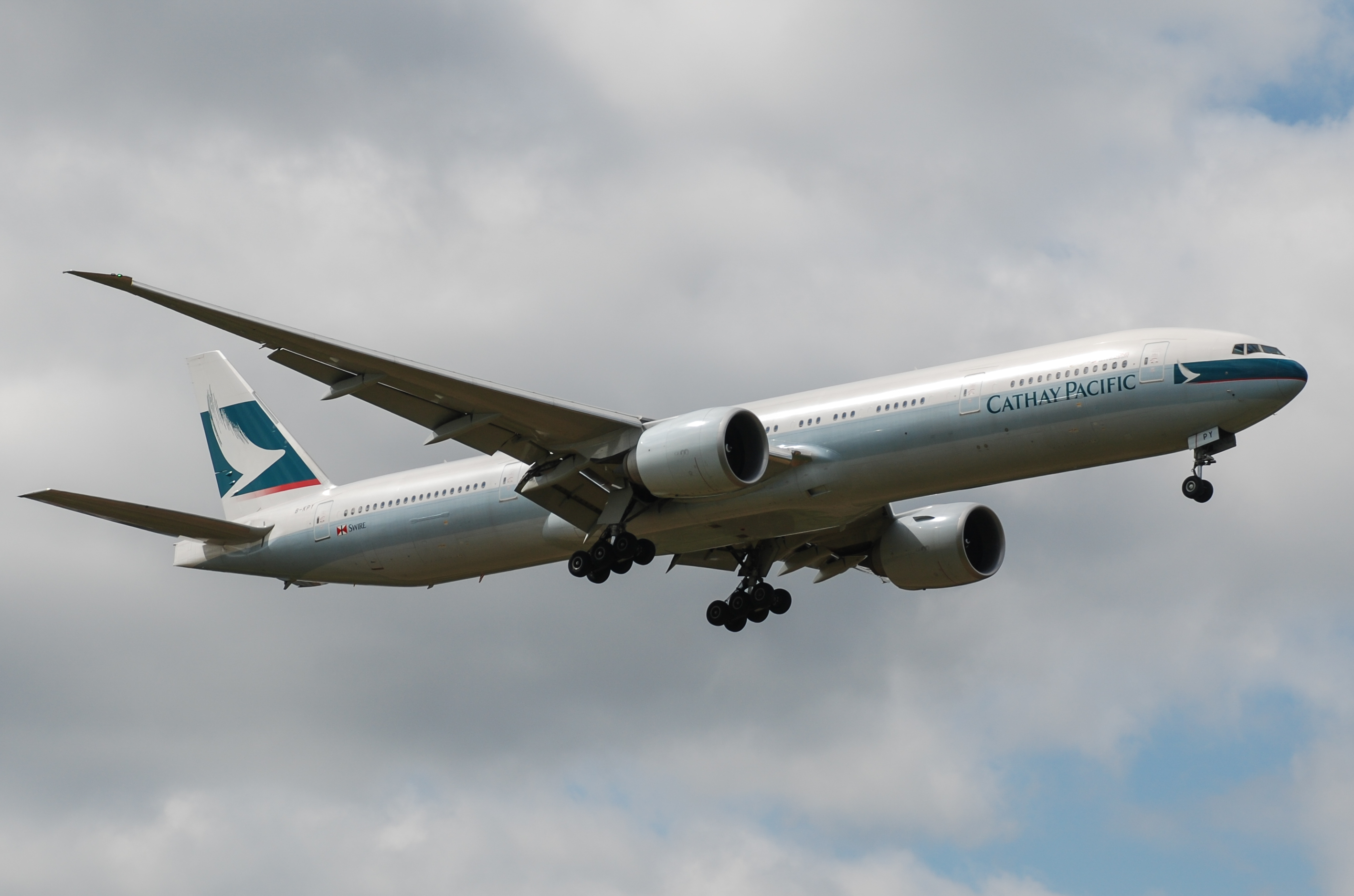 B-KPY/BKPY Cathay Pacific Airways Boeing 777 Airframe Information - AVSpotters.com