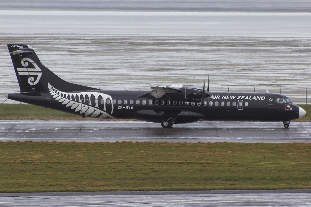 ZK-MVA/ZKMVA Air New Zealand ATR 72 Airframe Information - AVSpotters.com