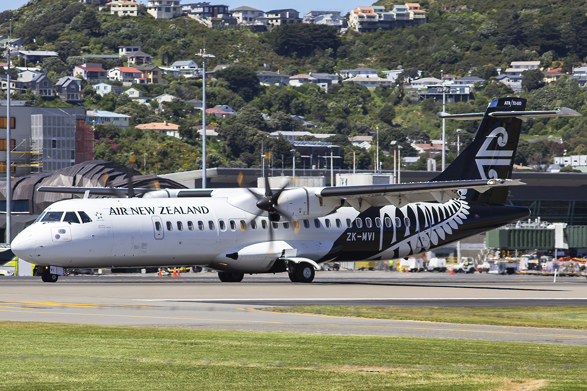 ZK-MVI/ZKMVI Air New Zealand ATR 72 Airframe Information - AVSpotters.com