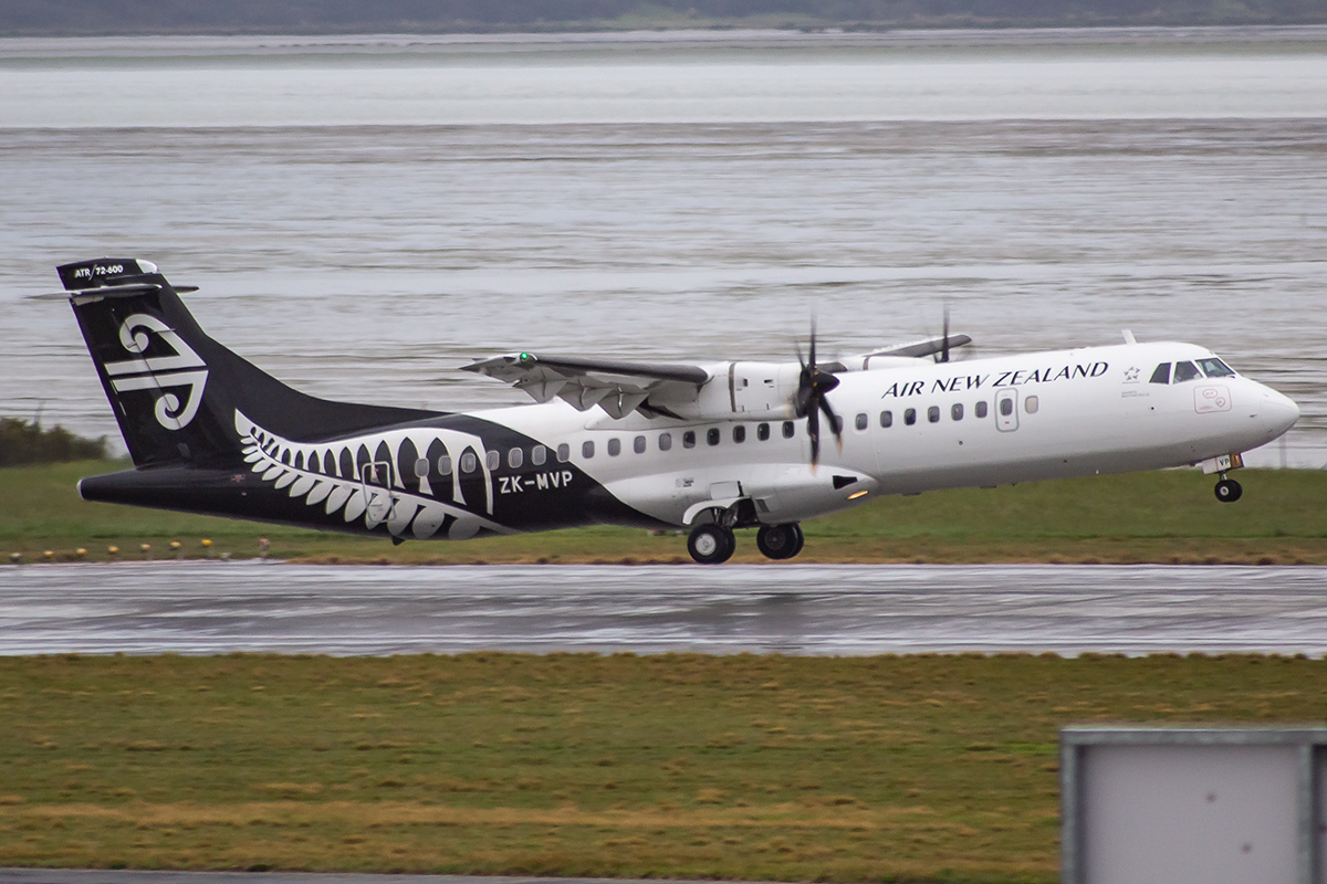 ZK-MVP/ZKMVP Air New Zealand ATR 72 Airframe Information - AVSpotters.com