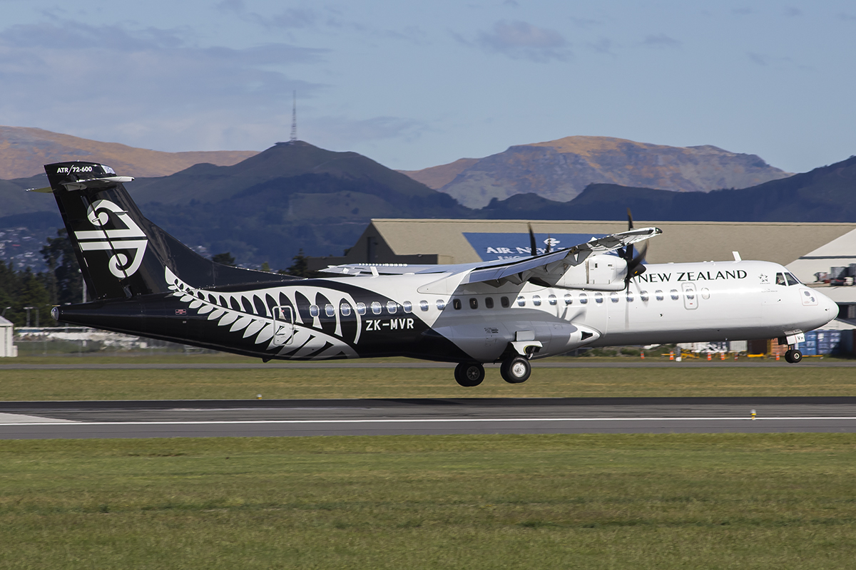ZK-MVR/ZKMVR Air New Zealand ATR 72 Airframe Information - AVSpotters.com