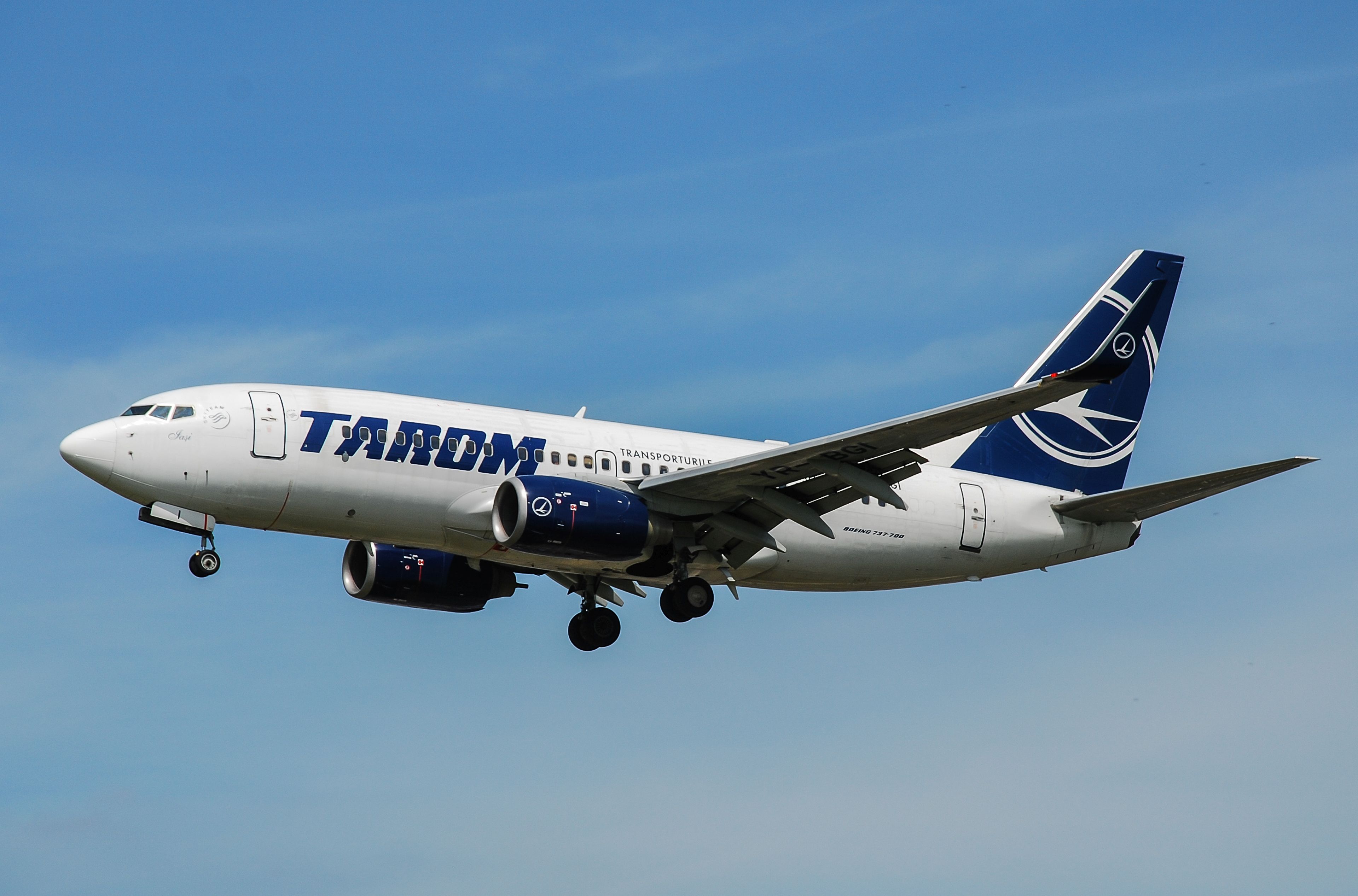 YR-BGI/YRBGI TAROM Boeing 737 NG Airframe Information - AVSpotters.com
