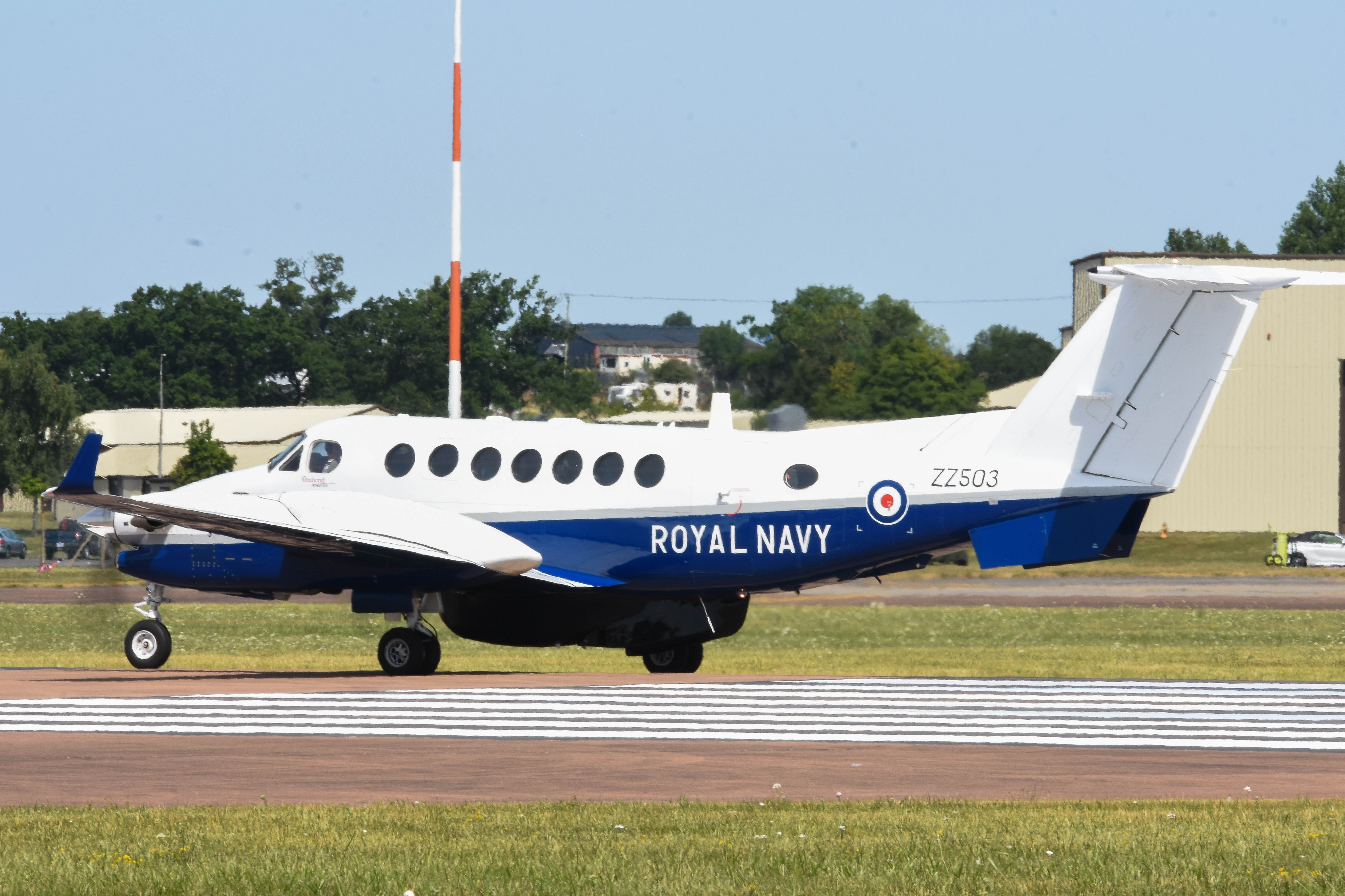 ZZ503/ZZ503 Royal Navy Beechcraft Super King Air Airframe Information - AVSpotters.com