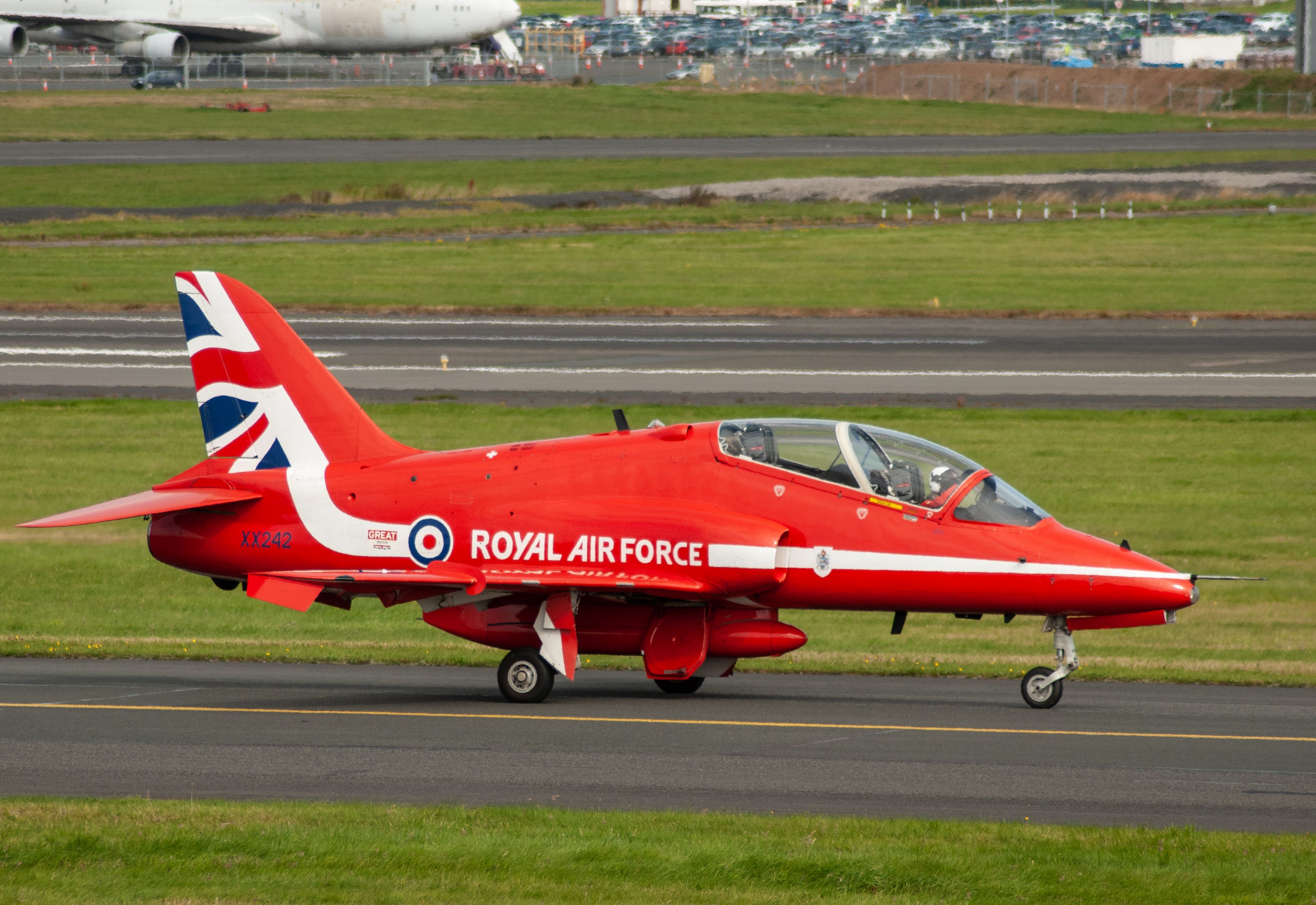 XX242/XX242 RAF - Royal Air Force British Aerospace Hawk Airframe Information - AVSpotters.com