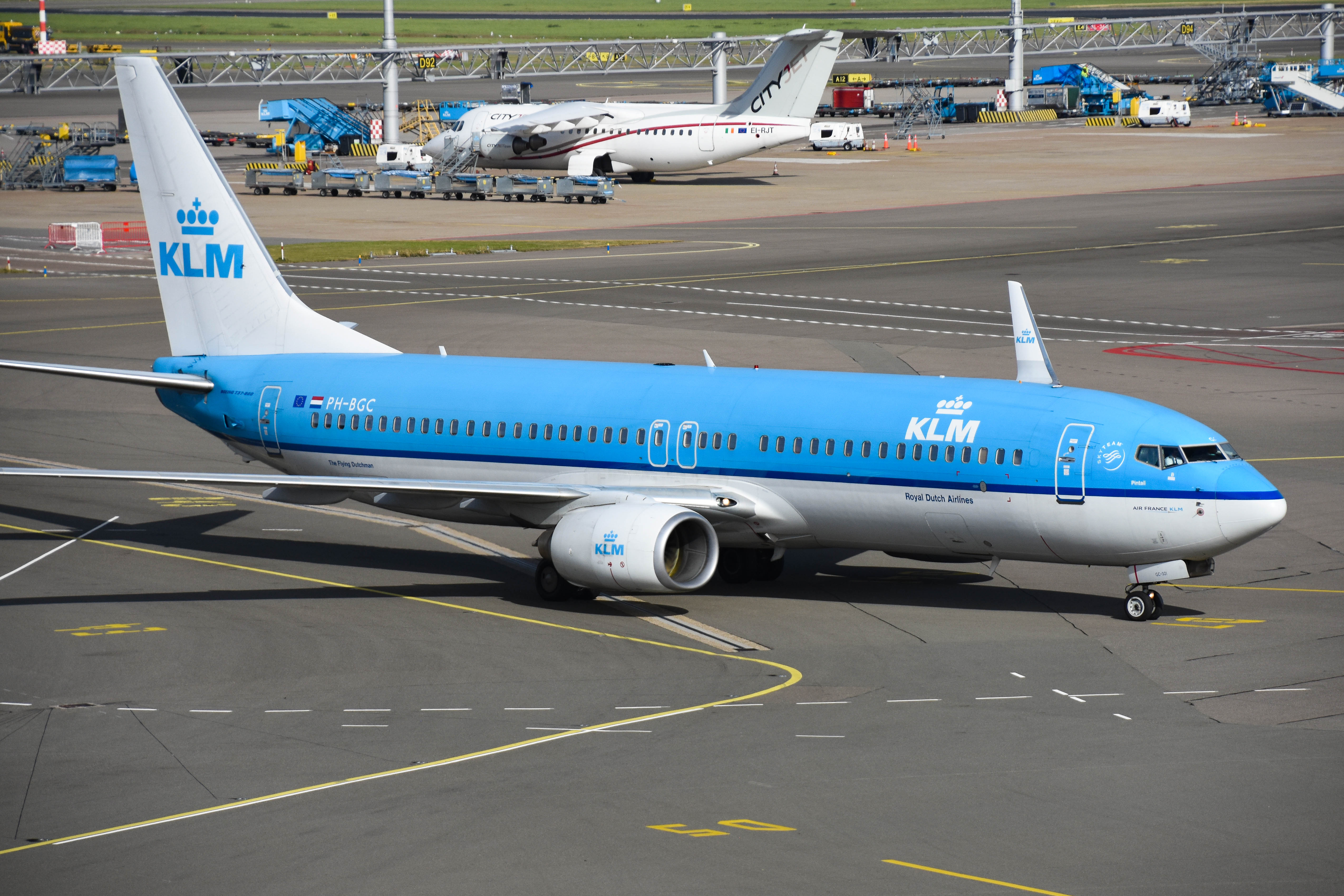 PH-BGC/PHBGC KLM Royal Dutch Airlines Boeing 737 NG Airframe Information - AVSpotters.com