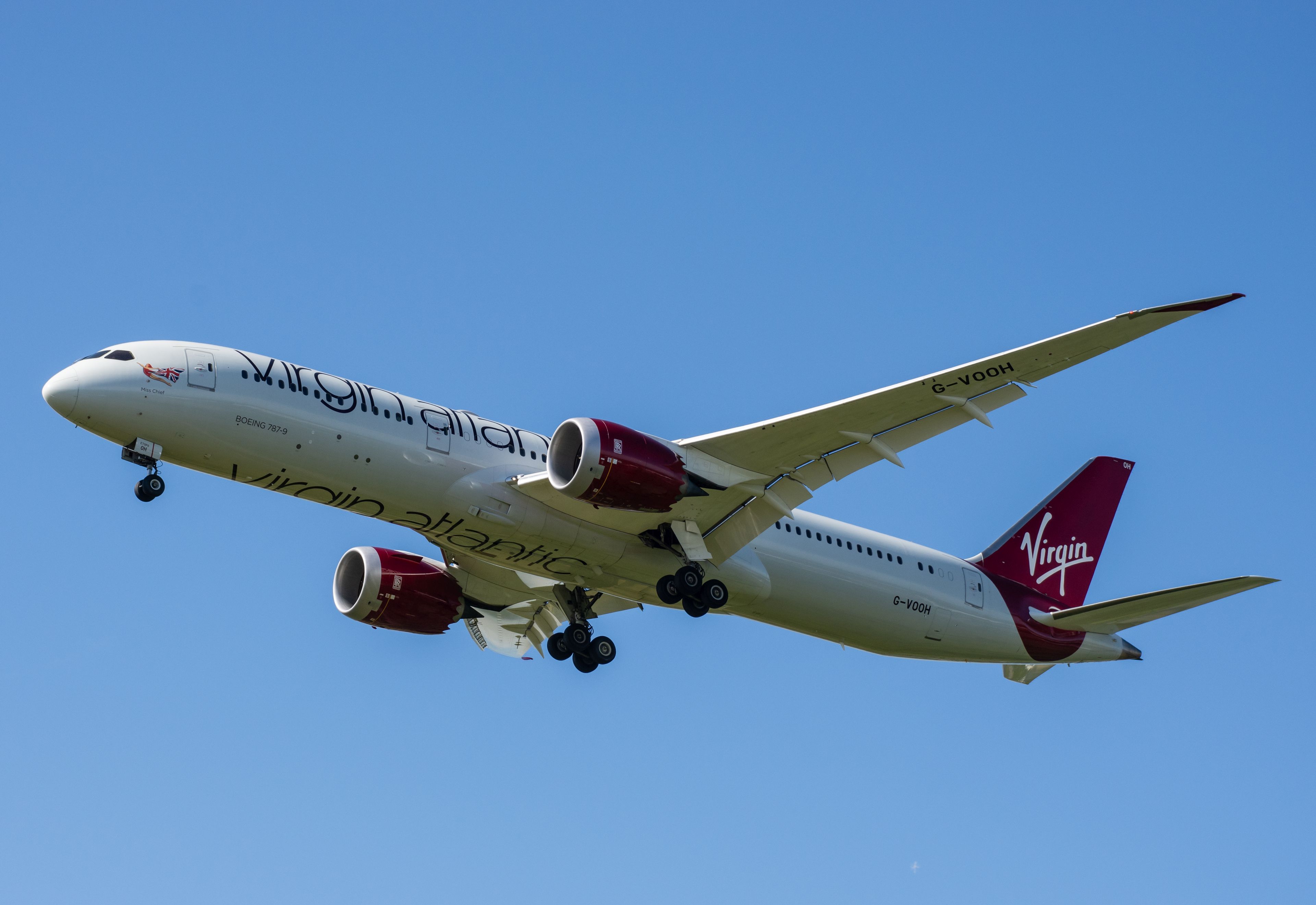 G-VOOH/GVOOH Virgin Atlantic Airways Boeing 787 Airframe Information - AVSpotters.com