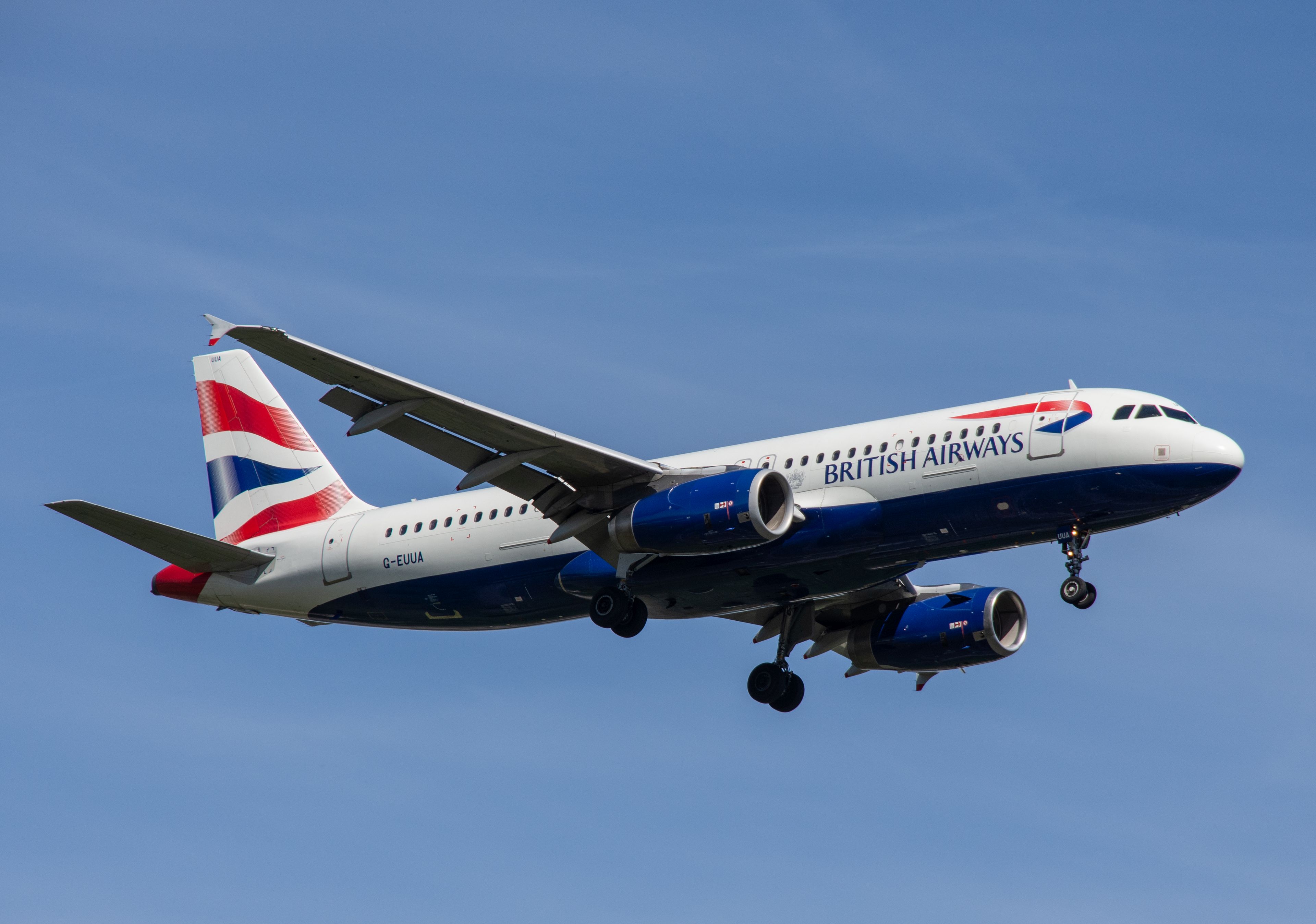 G-EUUA/GEUUA British Airways Airbus A320 Airframe Information - AVSpotters.com
