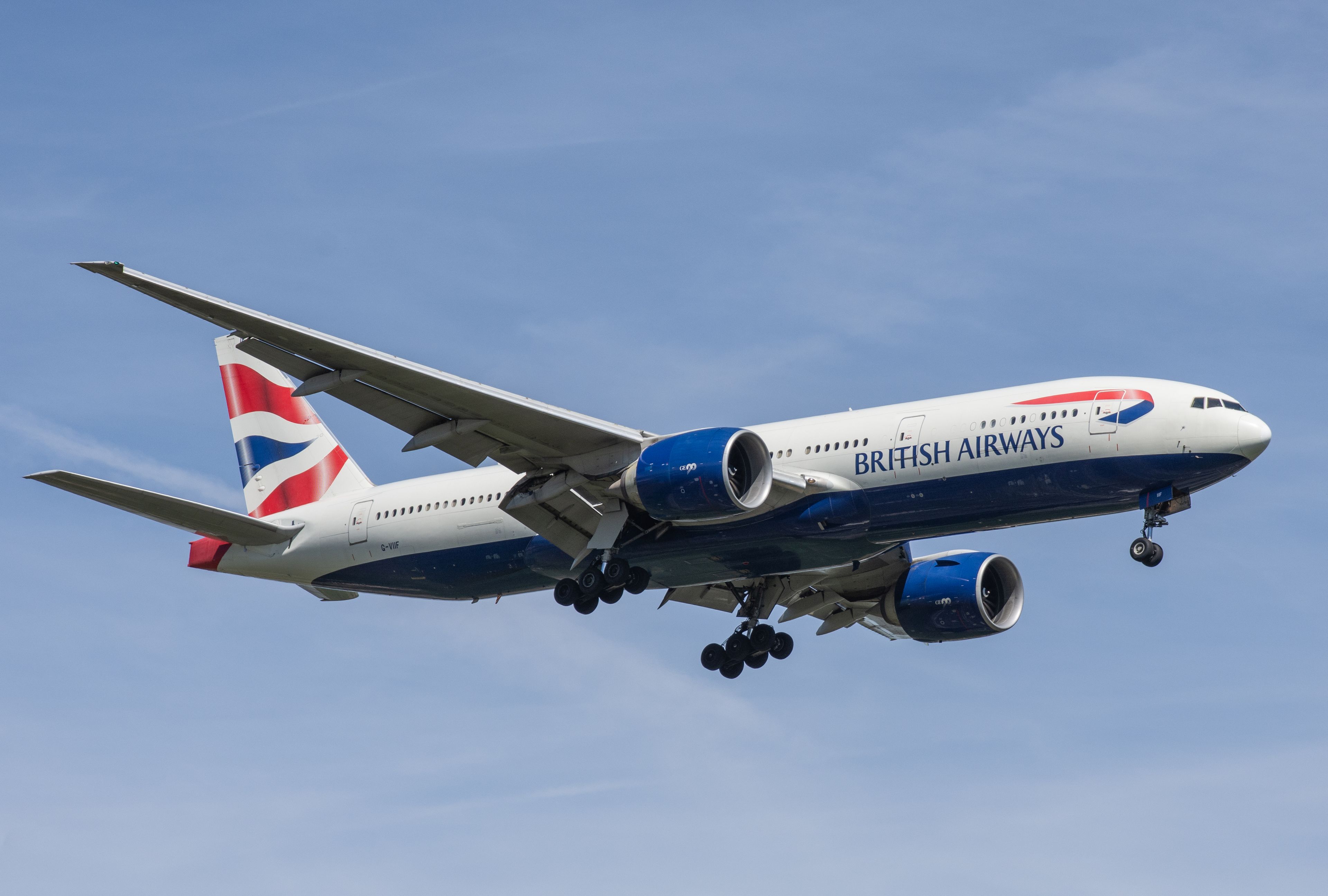 G-VIIF/GVIIF British Airways Boeing 777 Airframe Information - AVSpotters.com