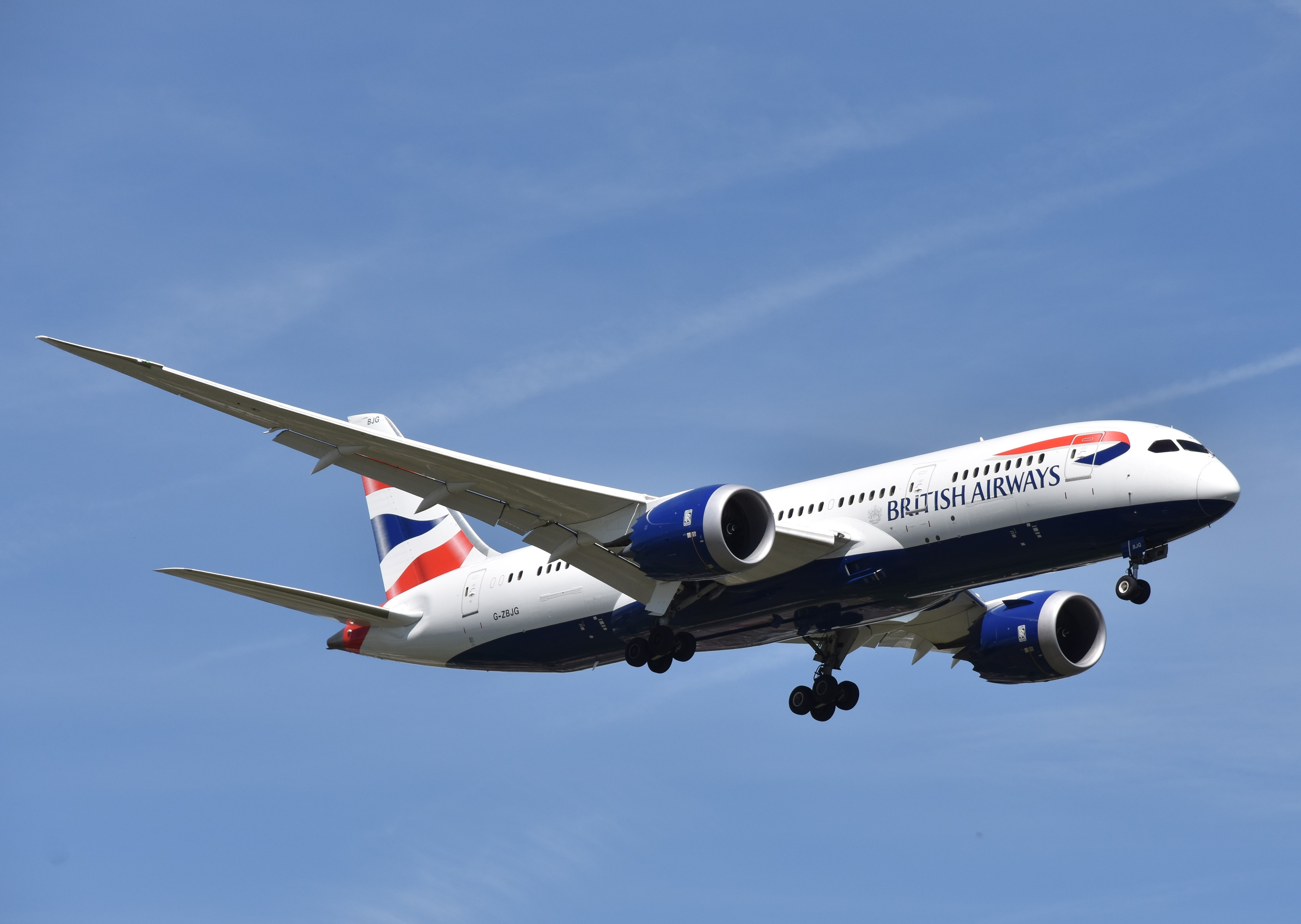 G-ZBJG/GZBJG British Airways Boeing 787 Airframe Information - AVSpotters.com