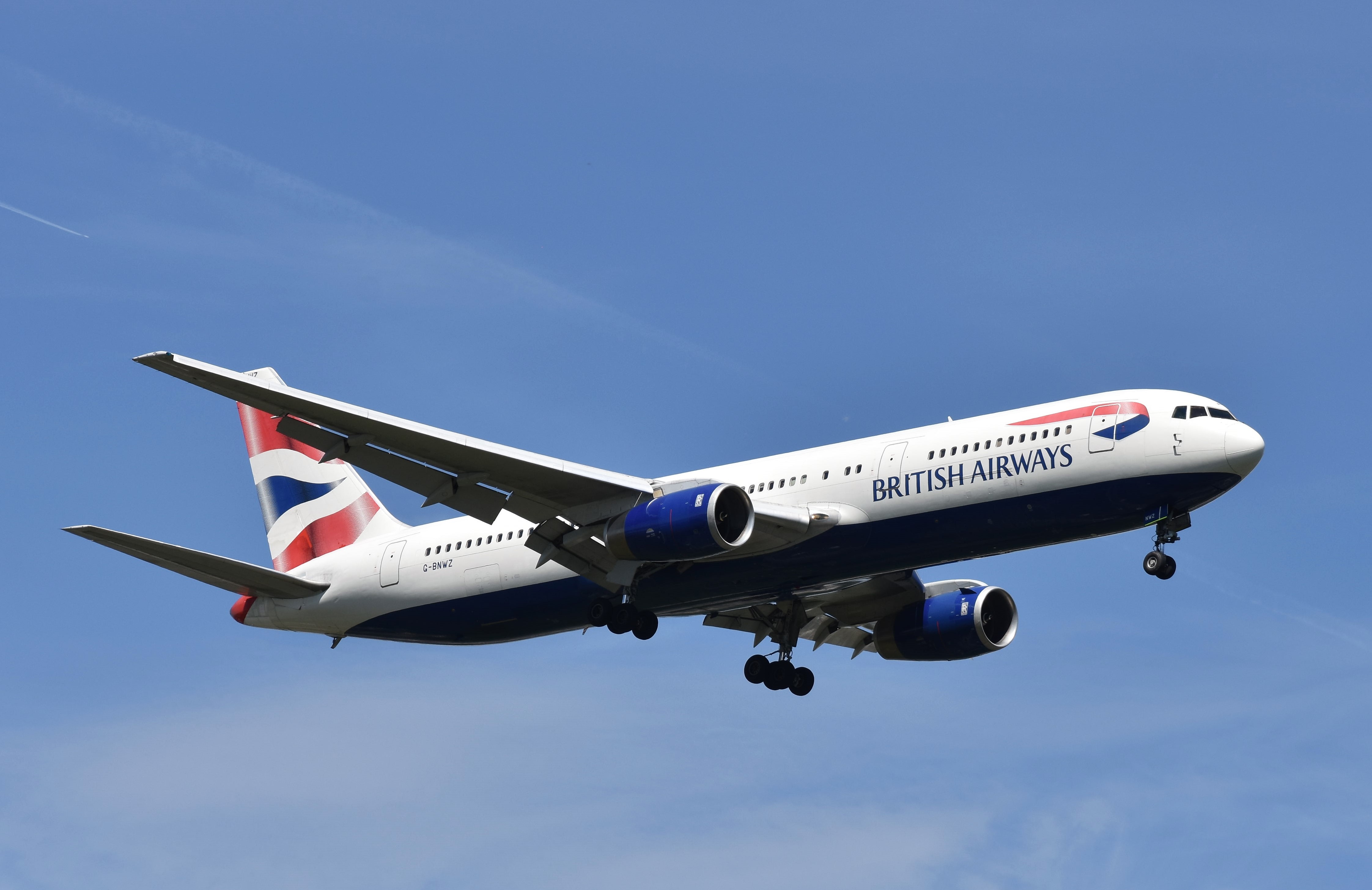 G-BNWZ/GBNWZ British Airways Boeing 767 Airframe Information - AVSpotters.com