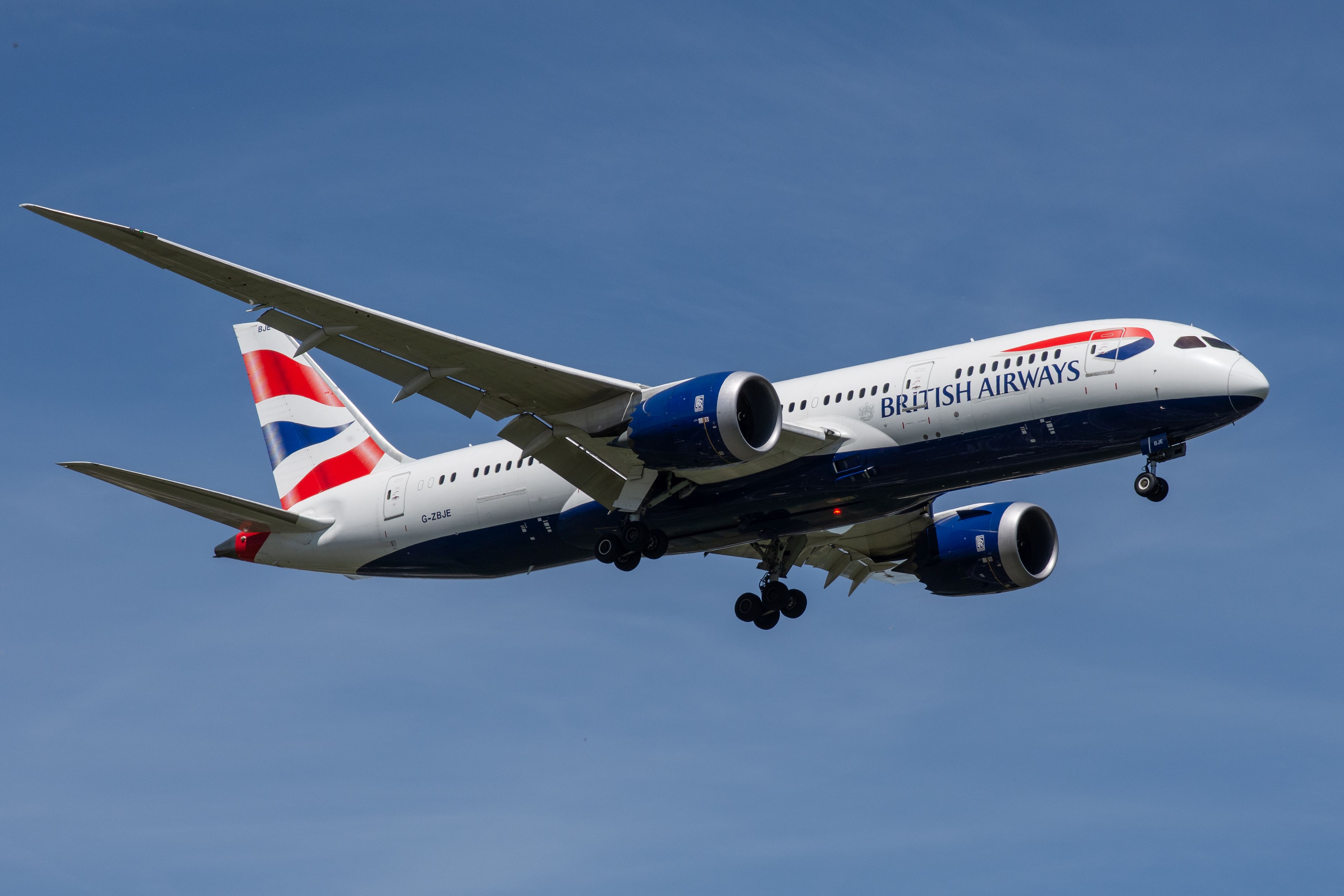 G-ZBJE/GZBJE British Airways Boeing 787 Airframe Information - AVSpotters.com