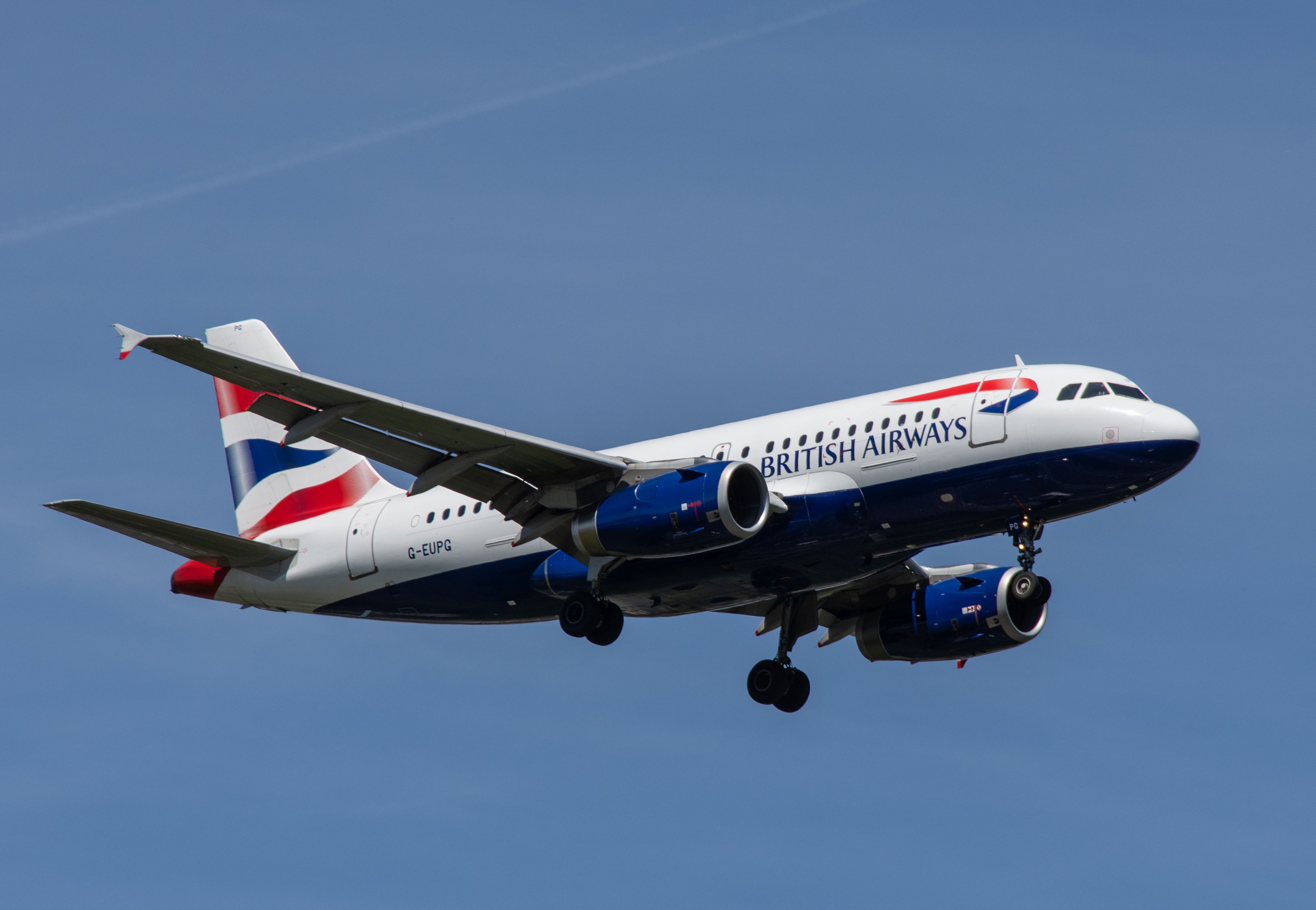 G-EUPG/GEUPG British Airways Airbus A319 Airframe Information - AVSpotters.com