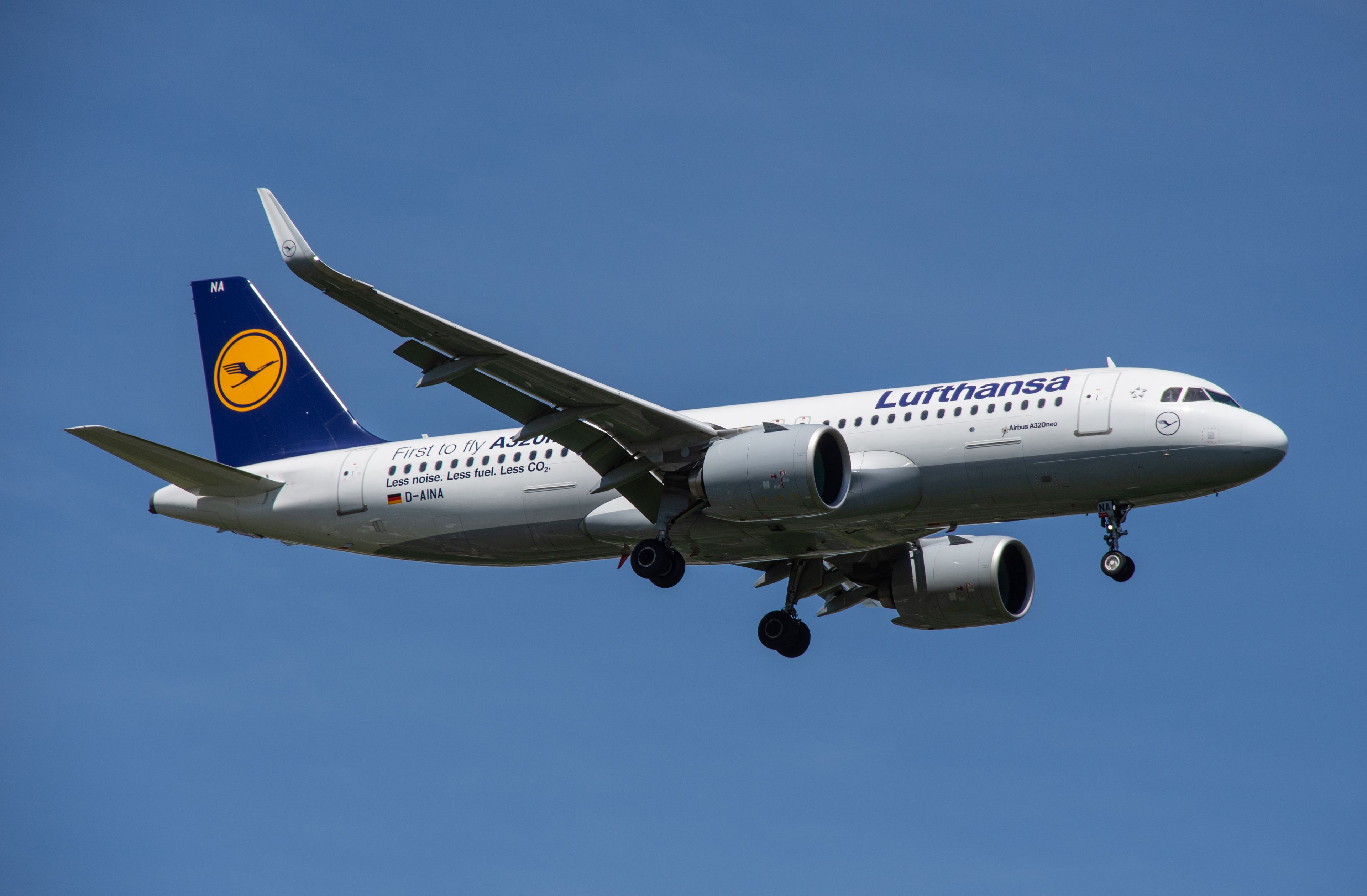 D-AINA/DAINA Lufthansa Airbus A320neo Airframe Information - AVSpotters.com