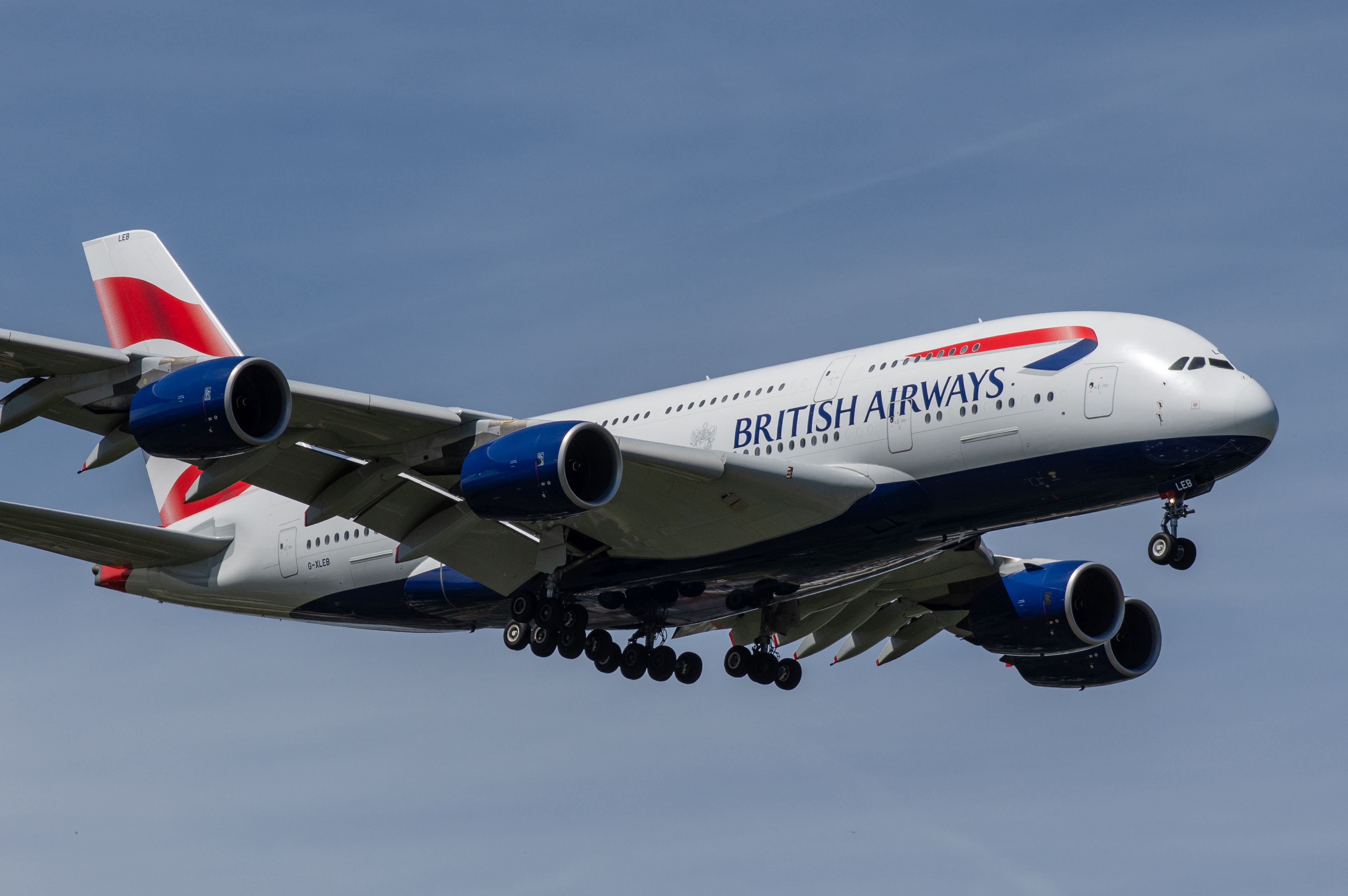 G-XLEB/GXLEB British Airways Airbus A380 Airframe Information - AVSpotters.com