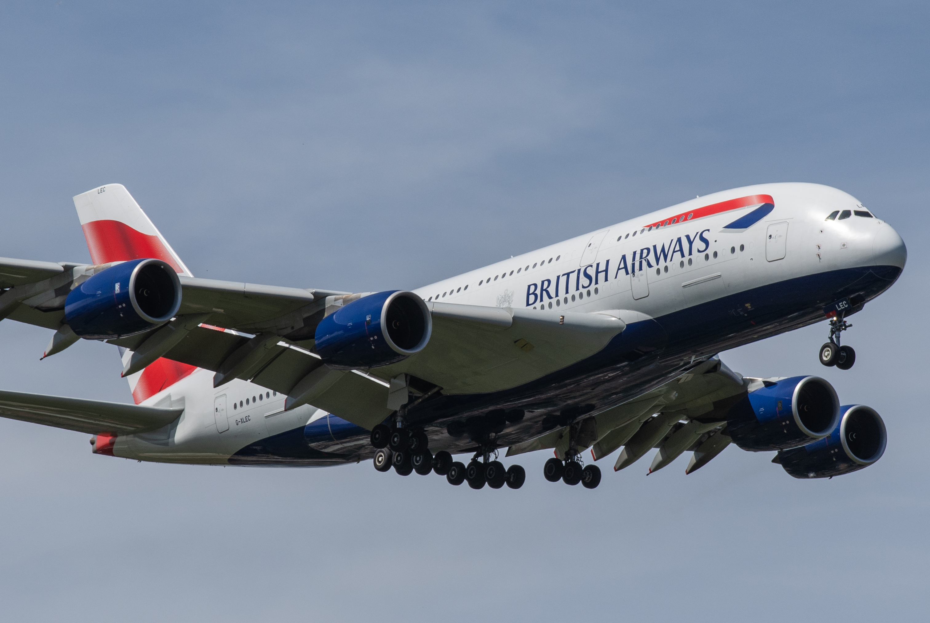 G-XLEC/GXLEC British Airways Airbus A380 Airframe Information - AVSpotters.com
