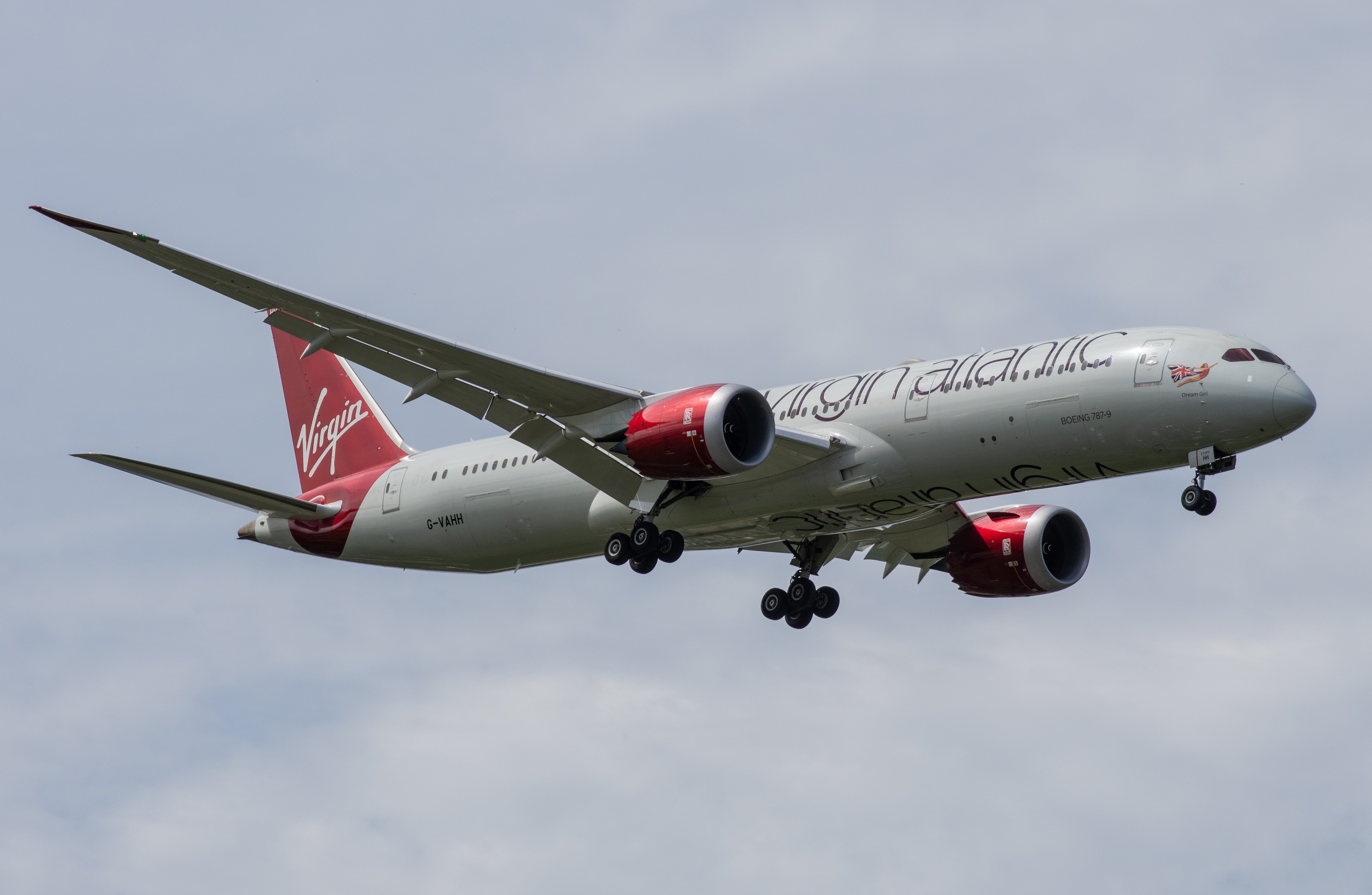 G-VAHH/GVAHH Virgin Atlantic Airways Boeing 787 Airframe Information - AVSpotters.com