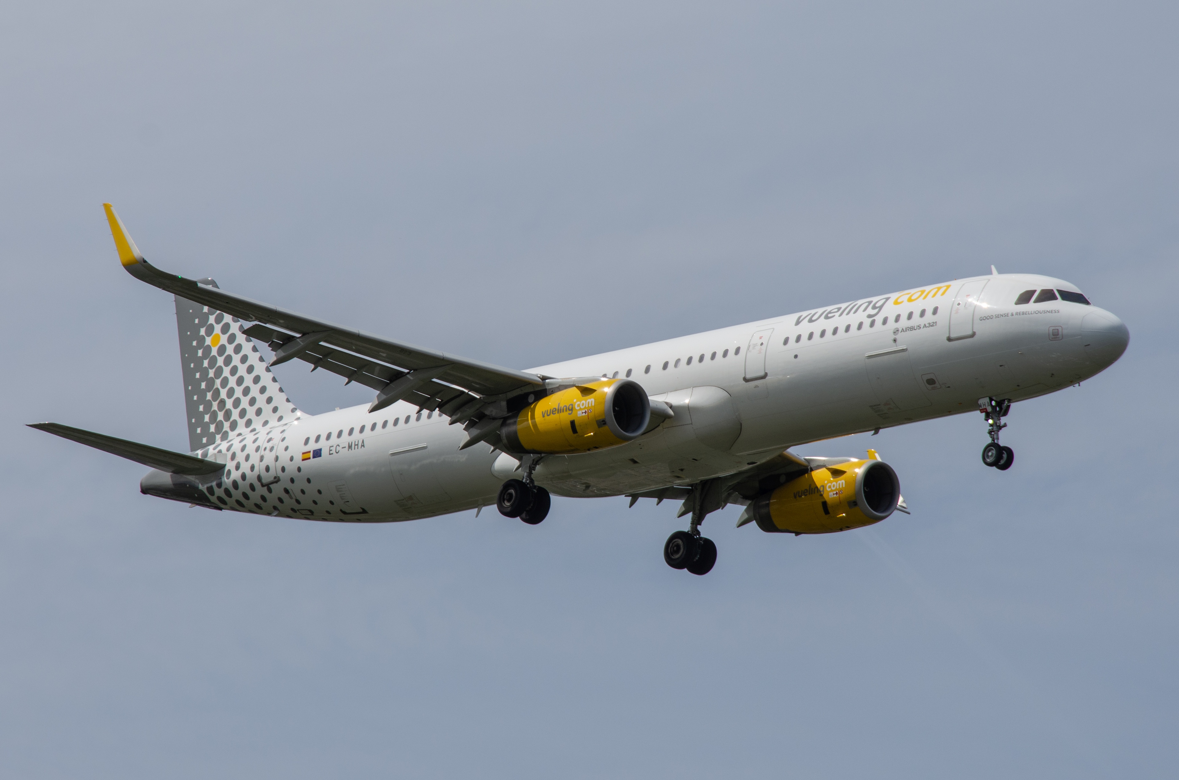 EC-MHA/ECMHA Vueling Airlines Airbus A321 Airframe Information - AVSpotters.com
