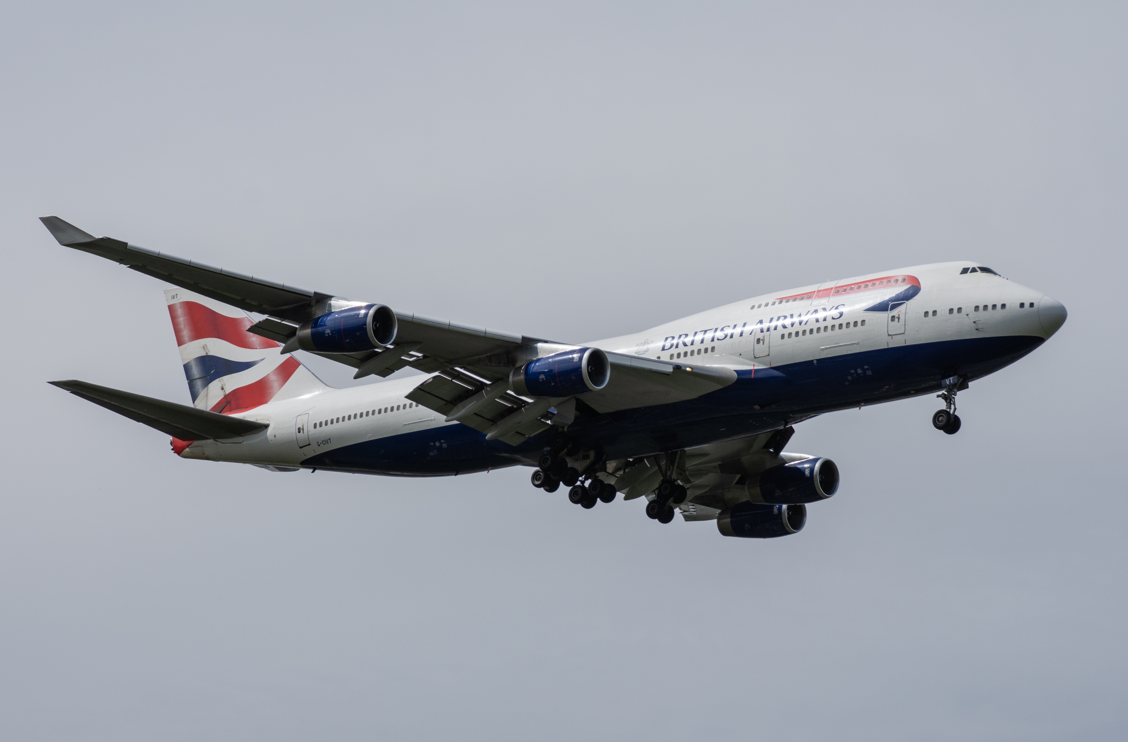 G-CIVT/GCIVT Withdrawn from use Boeing 747 Airframe Information - AVSpotters.com