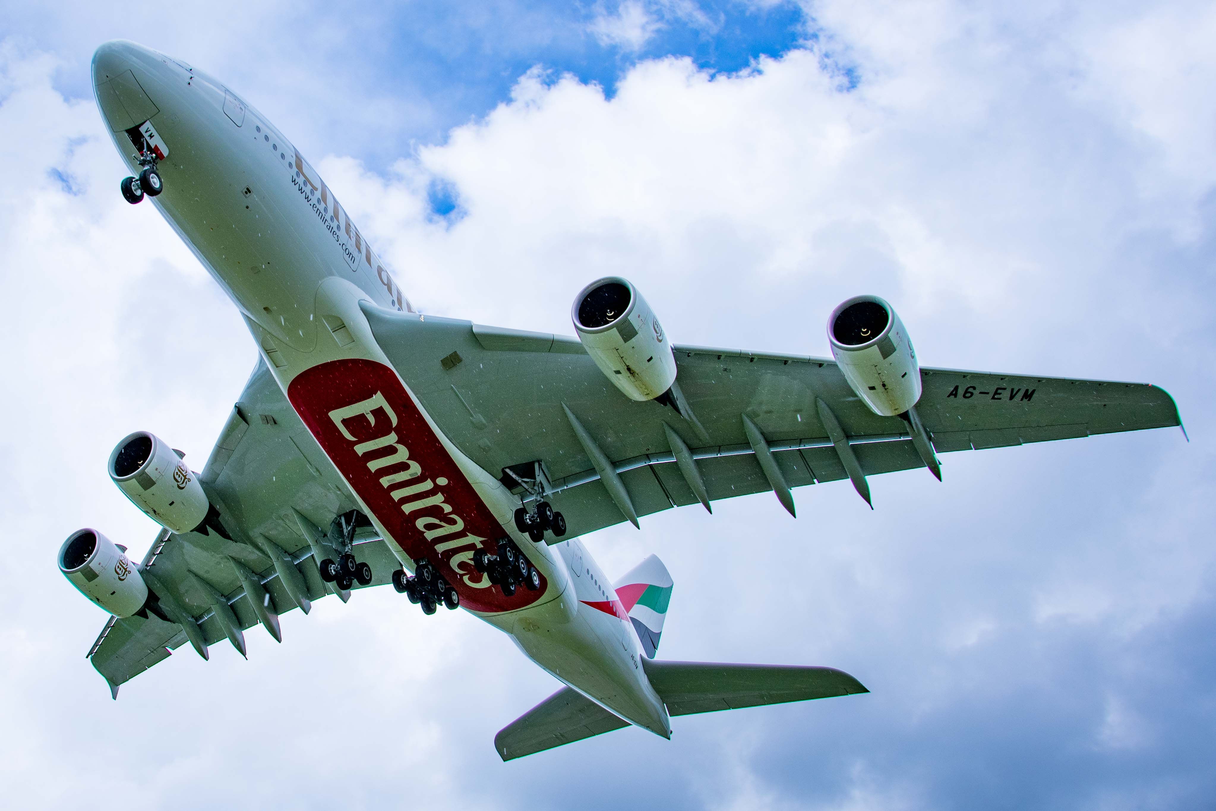 A6-EVM/A6EVM Emirates Airlines Airbus A380-842 Photo by AV8 Photos - AVSpotters.com