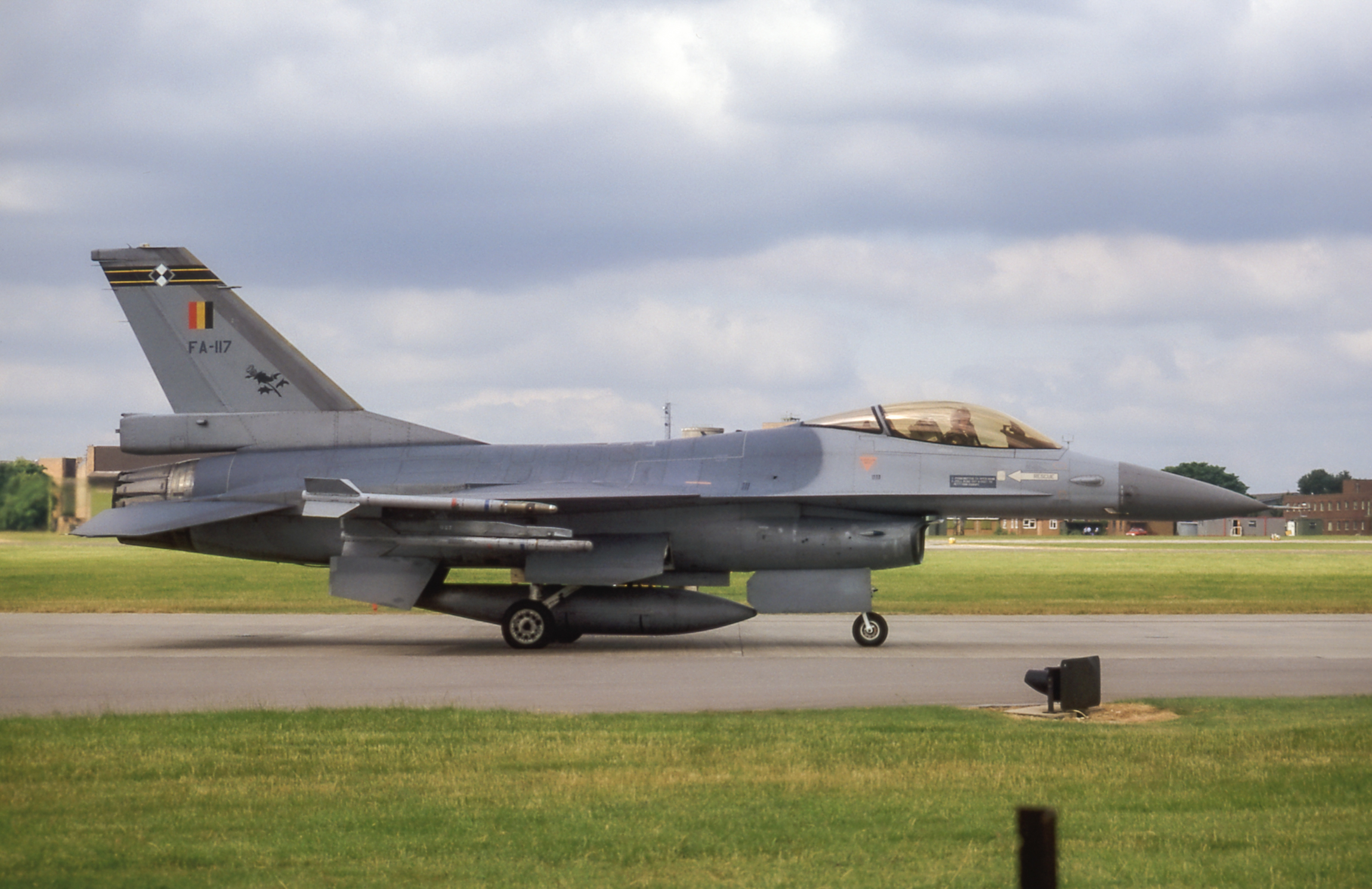 FA117/FA117 Belgian Air Component General Dynamics F-16 Fighting Falcon Airframe Information - AVSpotters.com