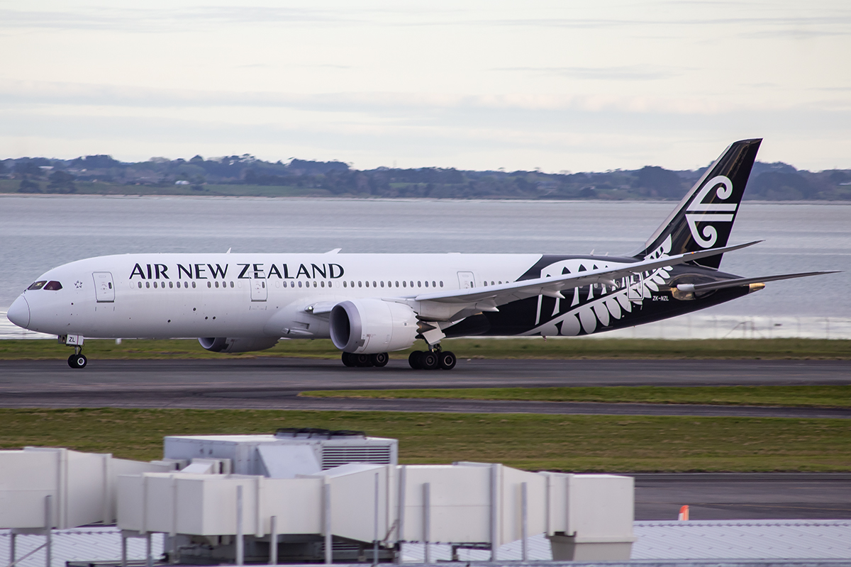 ZK-NZL/ZKNZL Air New Zealand Boeing 787 Airframe Information - AVSpotters.com