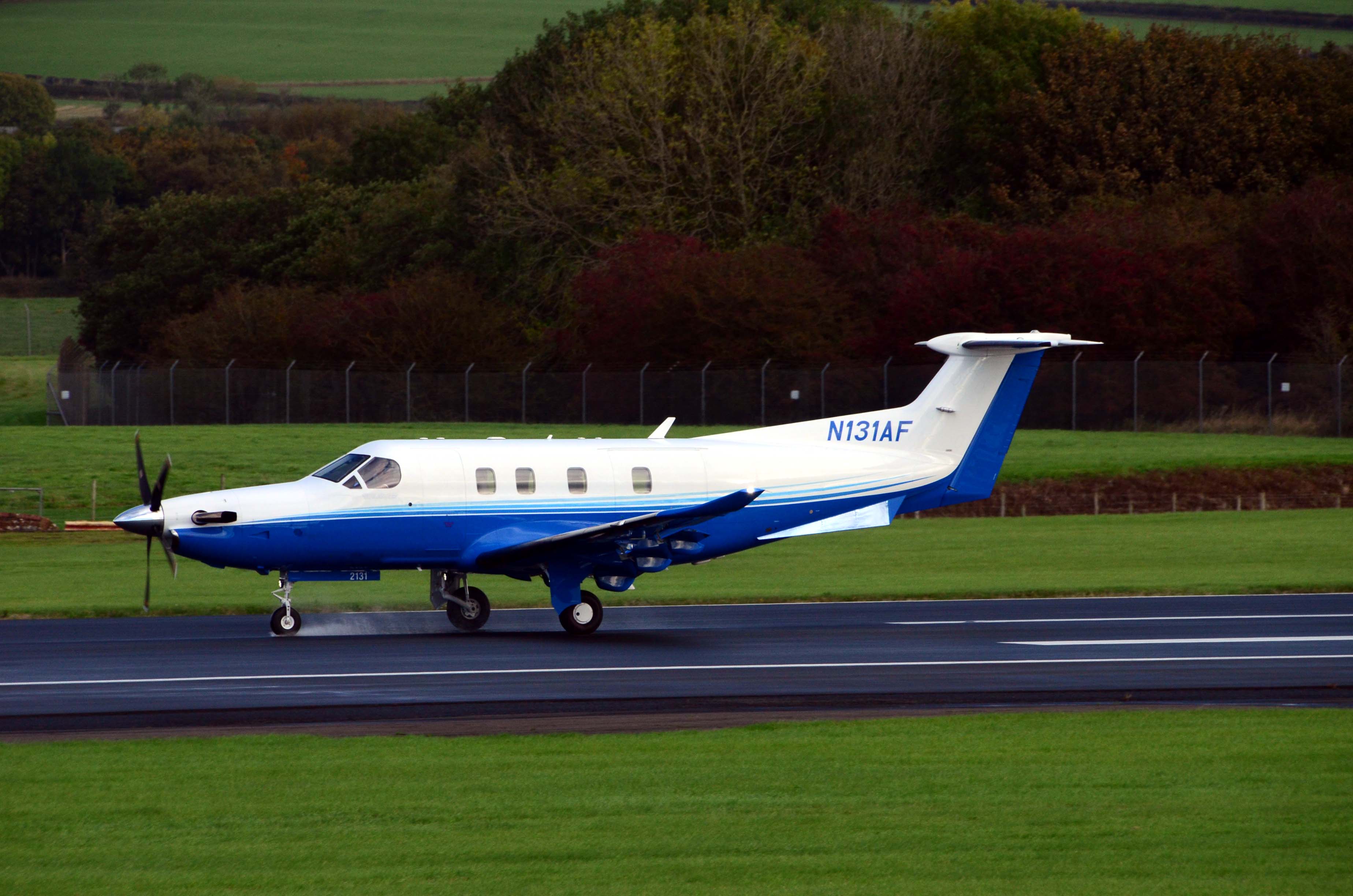 N131AF/N131AF Corporate Pilatus PC-12NGX Photo by FlyDroo - AVSpotters.com