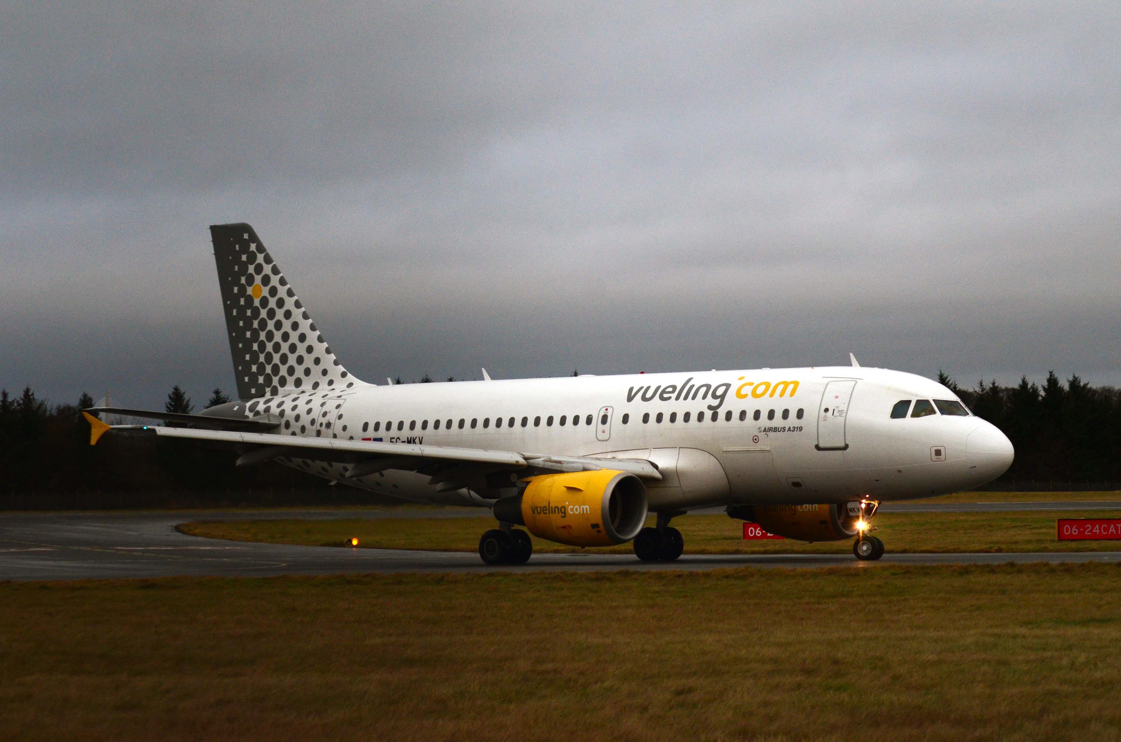 EC-MKV/ECMKV Vueling Airlines Airbus A319-112 Photo by FlyDroo - AVSpotters.com