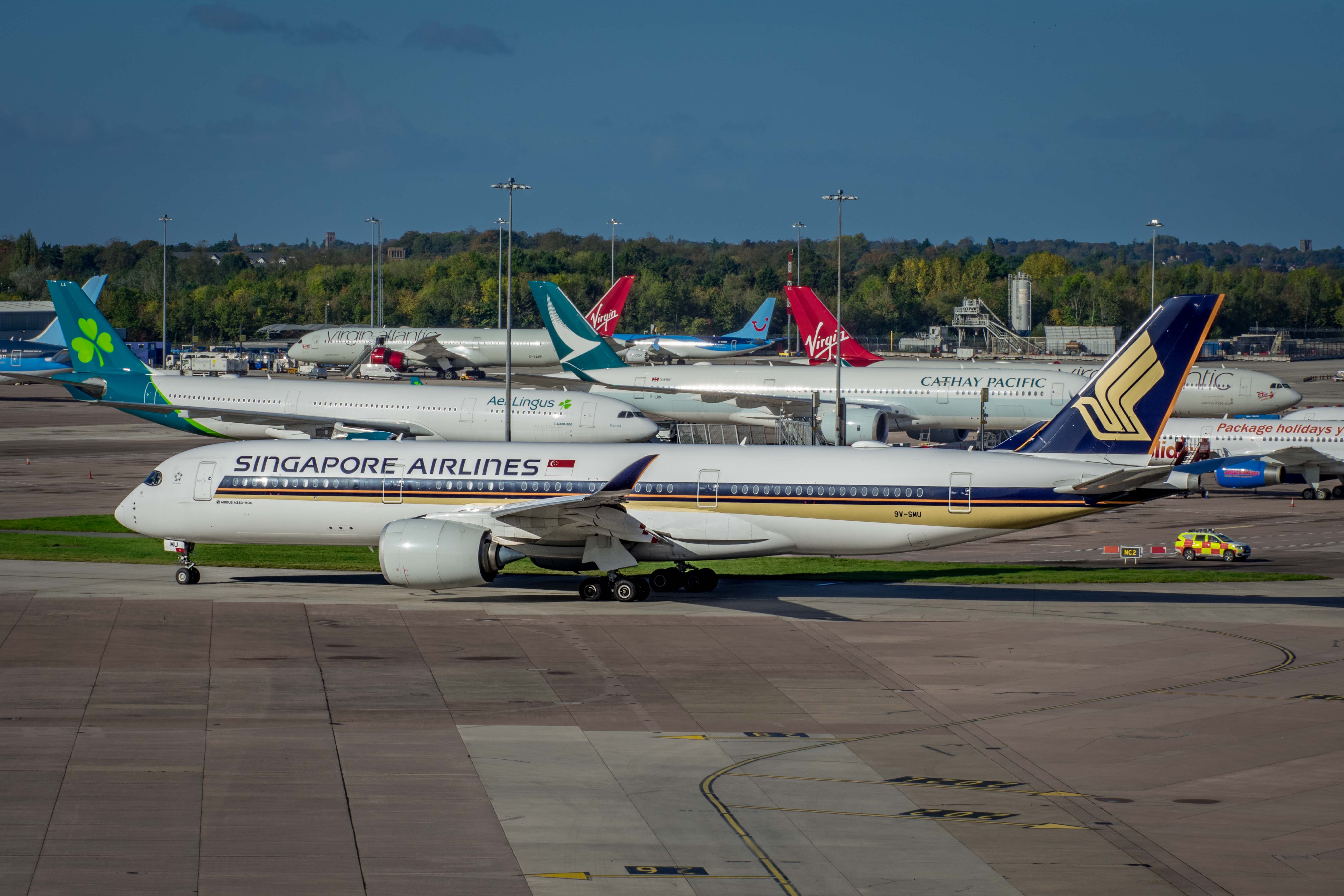 9V-SMU/9VSMU Singapore Airlines Airbus A350 Airframe Information - AVSpotters.com