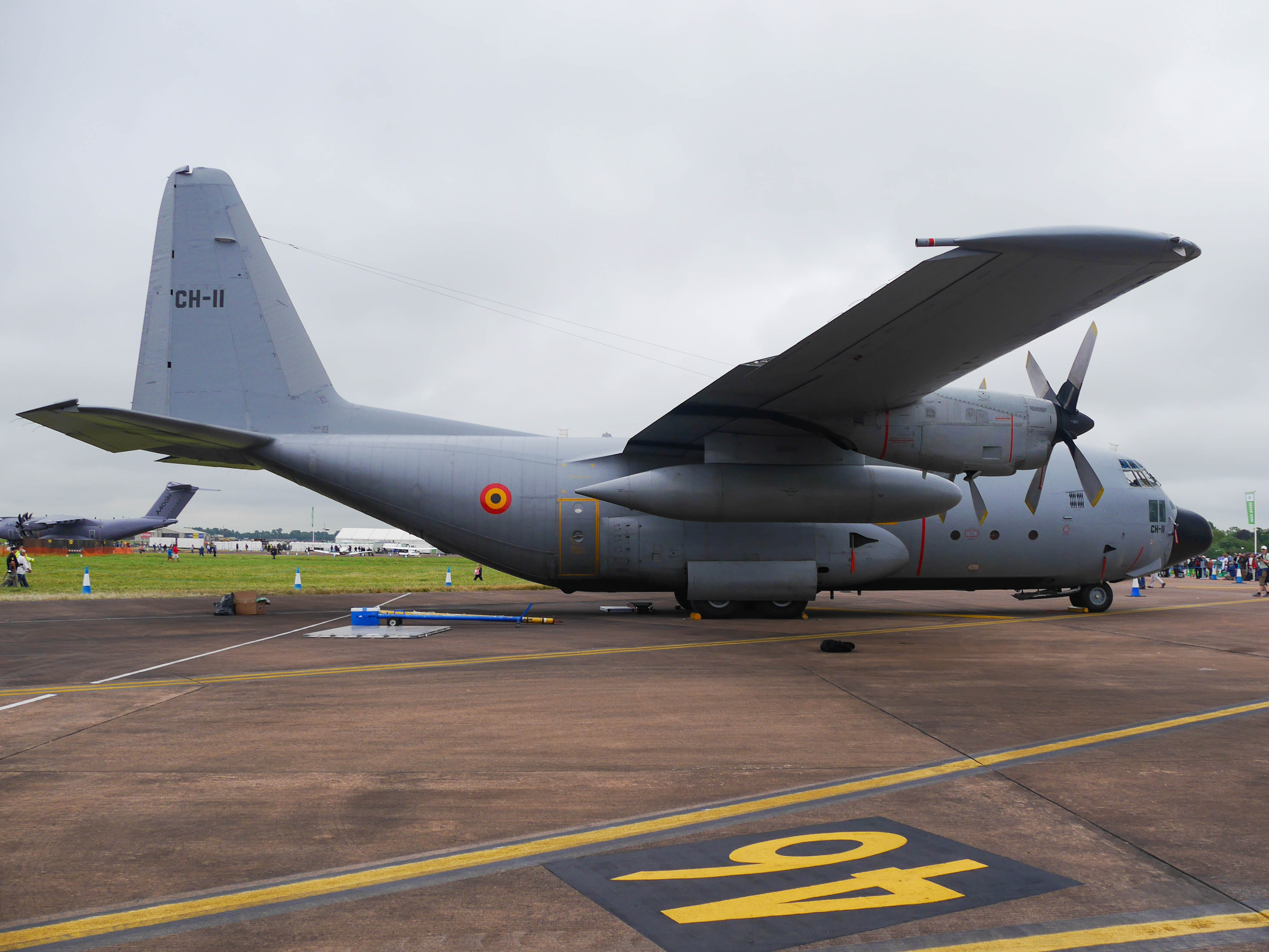 CH-11/CH11 Belgian Air Component Lockheed C-130 Hercules Airframe Information - AVSpotters.com