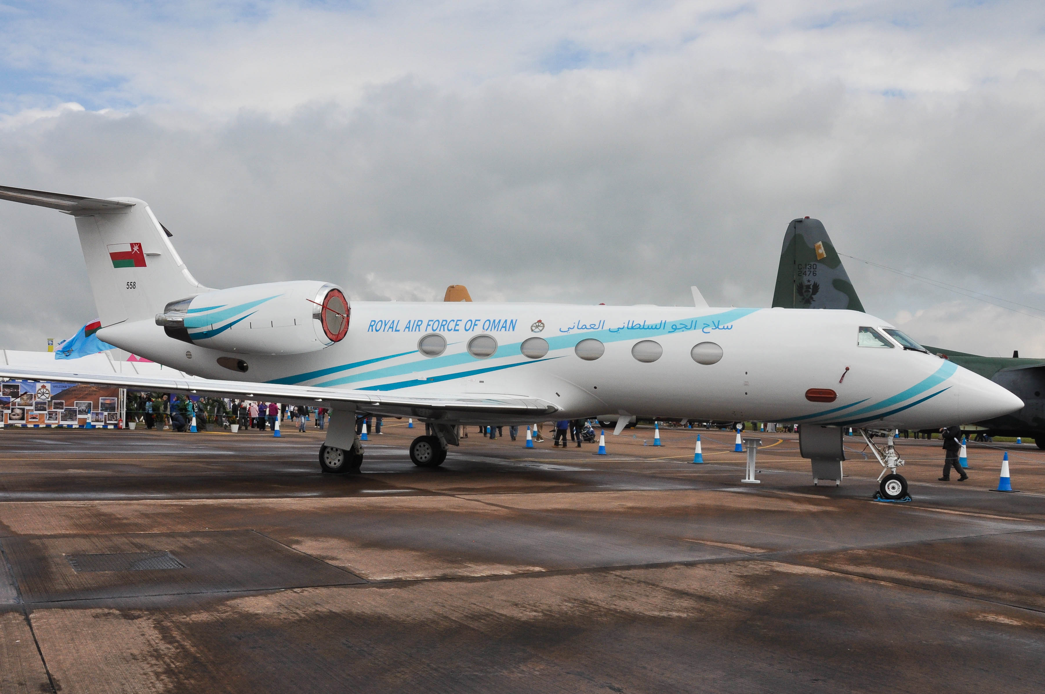 558/558 Royal Air Force of Oman Gulfstream IV Airframe Information - AVSpotters.com