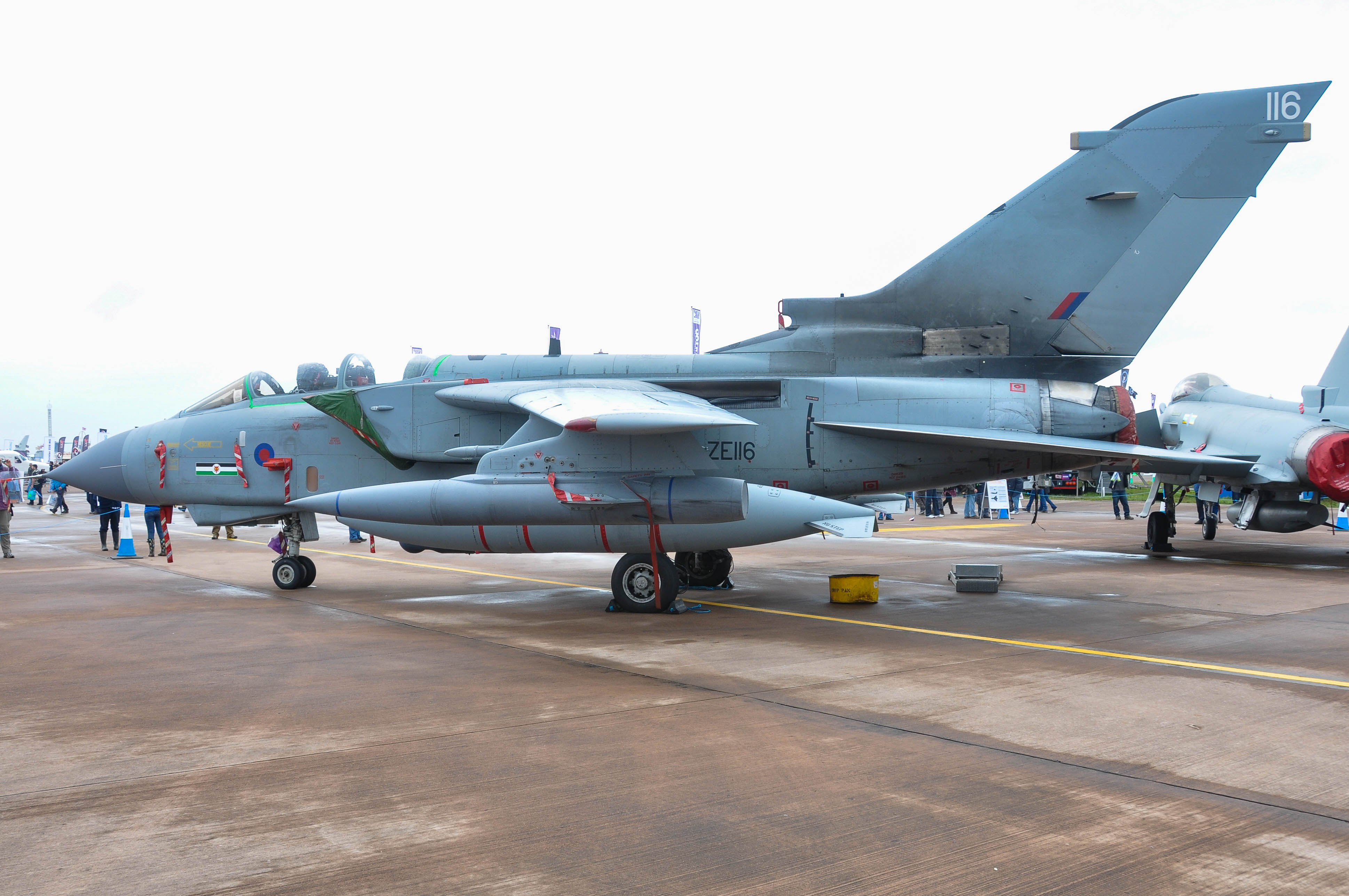 ZE116/ZE116 Withdrawn from use Panavia Tornado Airframe Information - AVSpotters.com