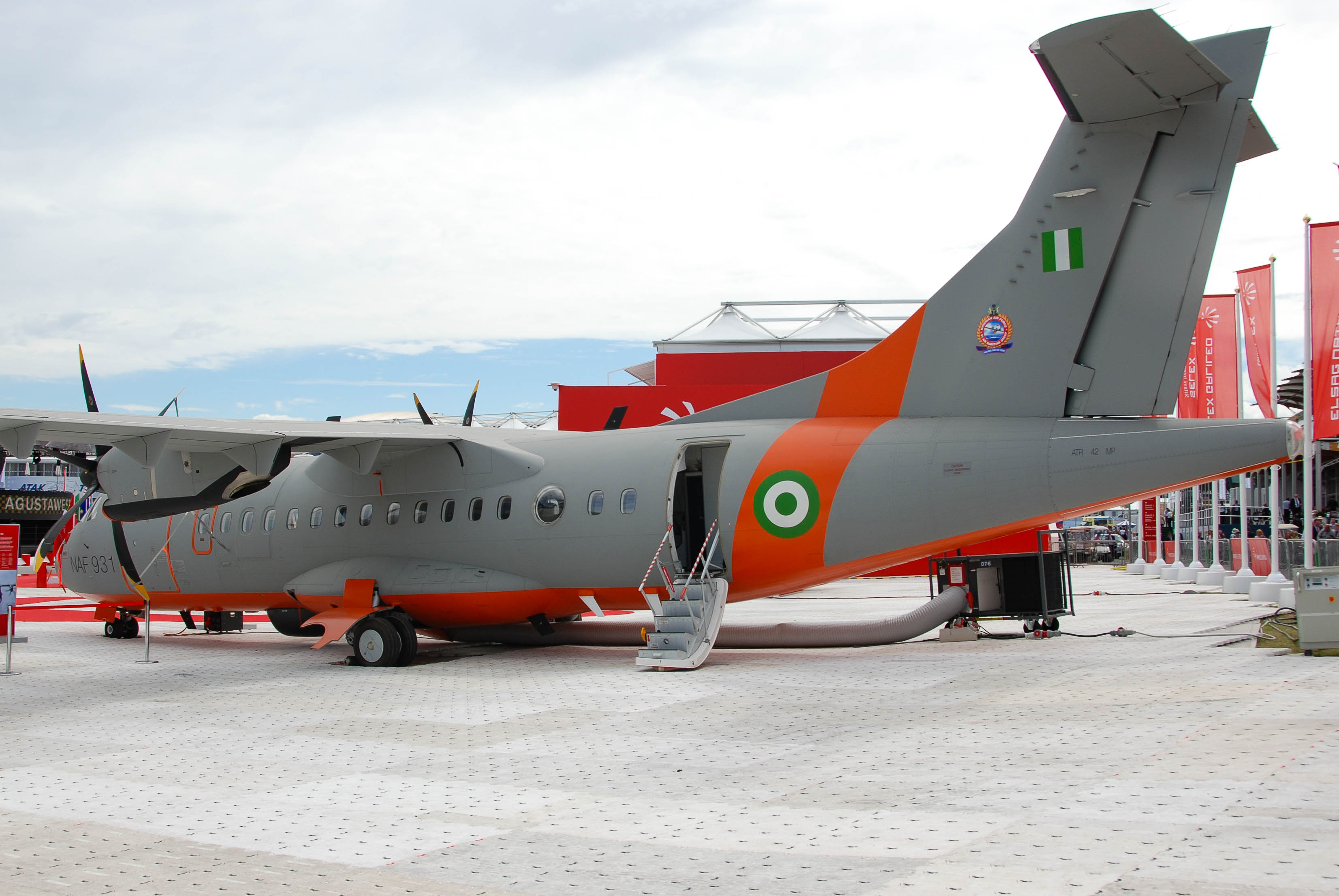 NAF931/NAF931 Nigerian Air Force ATR 42 Airframe Information - AVSpotters.com