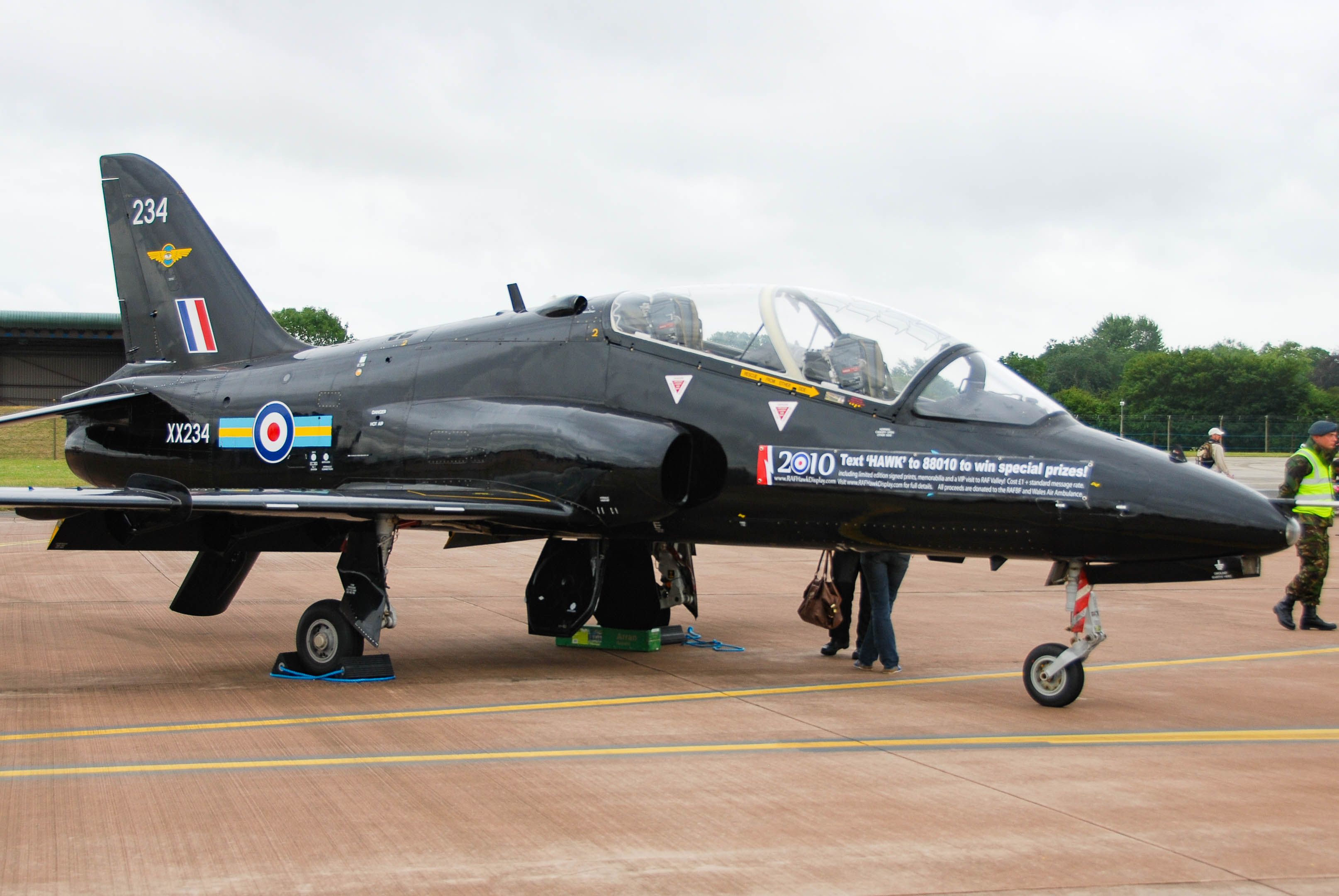 XX234/XX234 RAF - Royal Air Force British Aerospace Hawk Airframe Information - AVSpotters.com