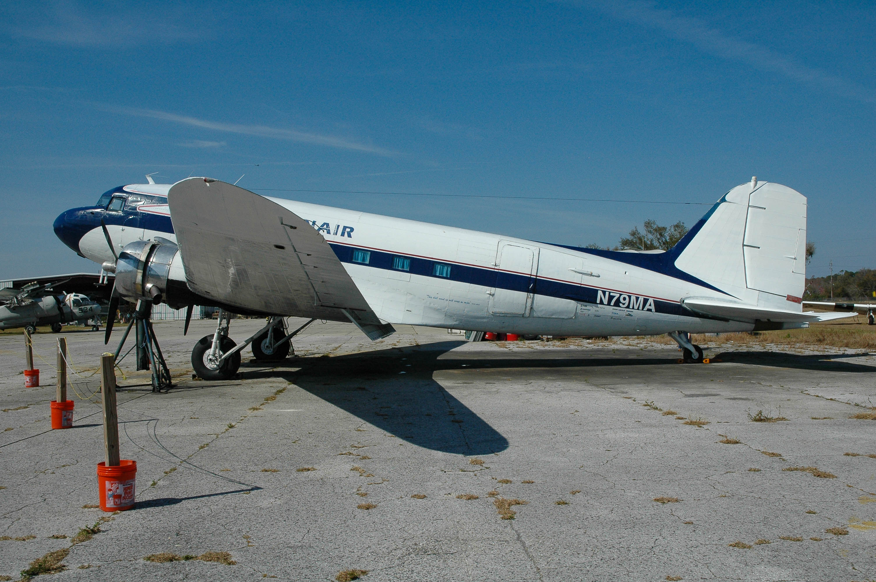 N79MA/N79MA Preserved Douglas DC-3 Airframe Information - AVSpotters.com