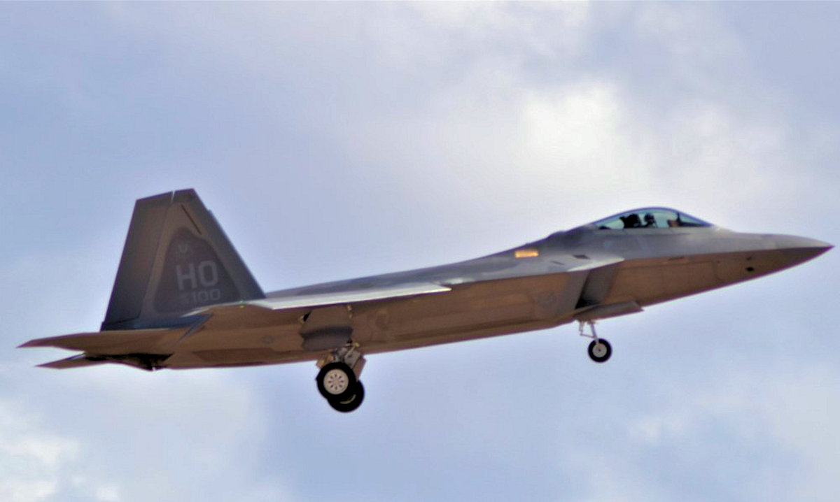 05-4100/054100 USAF - United States Air Force Lockheed Martin F-22A Raptor Photo by Warthog1 - AVSpotters.com