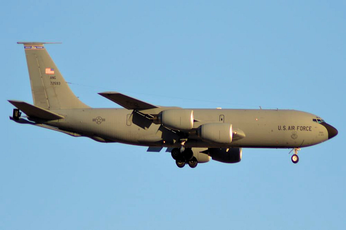 57-2593/572593 Withdrawn from use Boeing C-135 Stratotanker Airframe Information - AVSpotters.com