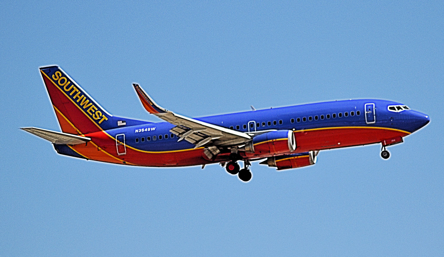 N354SW/N354SW Southwest Airlines Boeing 737-3H4(WL) Photo by Warthog1 - AVSpotters.com