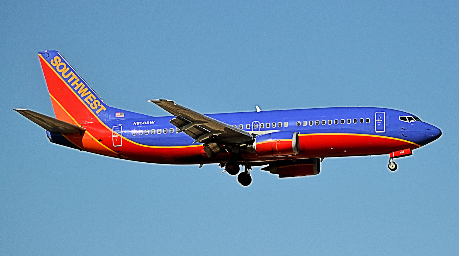 N658SW/N658SW Southwest Airlines Boeing 737-3L9 Photo by Warthog1 - AVSpotters.com