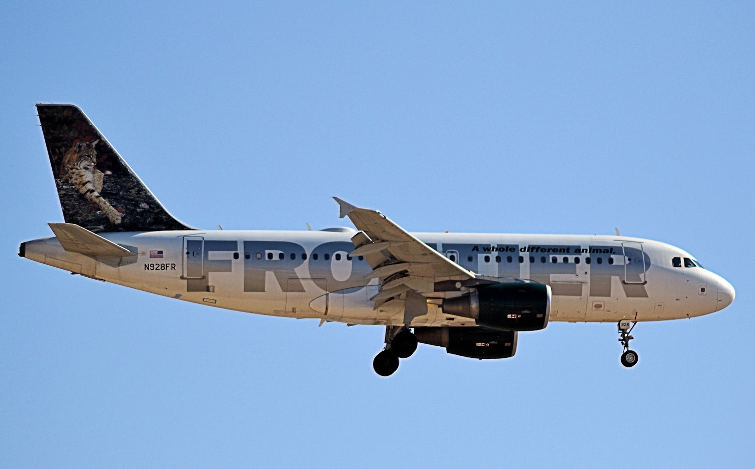 N928FR/N928FR Frontier Airlines Airbus A319-111 Photo by Warthog1 - AVSpotters.com