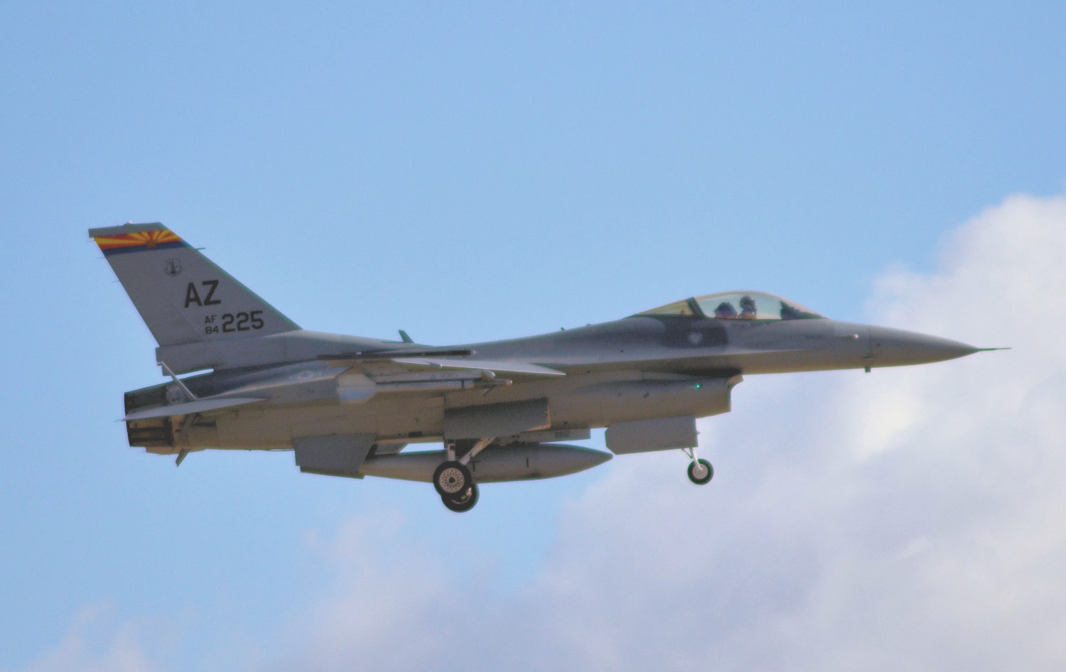 84-1225/841225 USAF - United States Air Force General Dynamics F-16C Fighting Falcon Photo by Warthog1 - AVSpotters.com