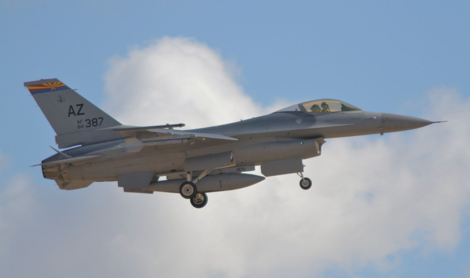 84-1387/841387 USAF - United States Air Force General Dynamics F-16C Fighting Falcon Photo by Warthog1 - AVSpotters.com