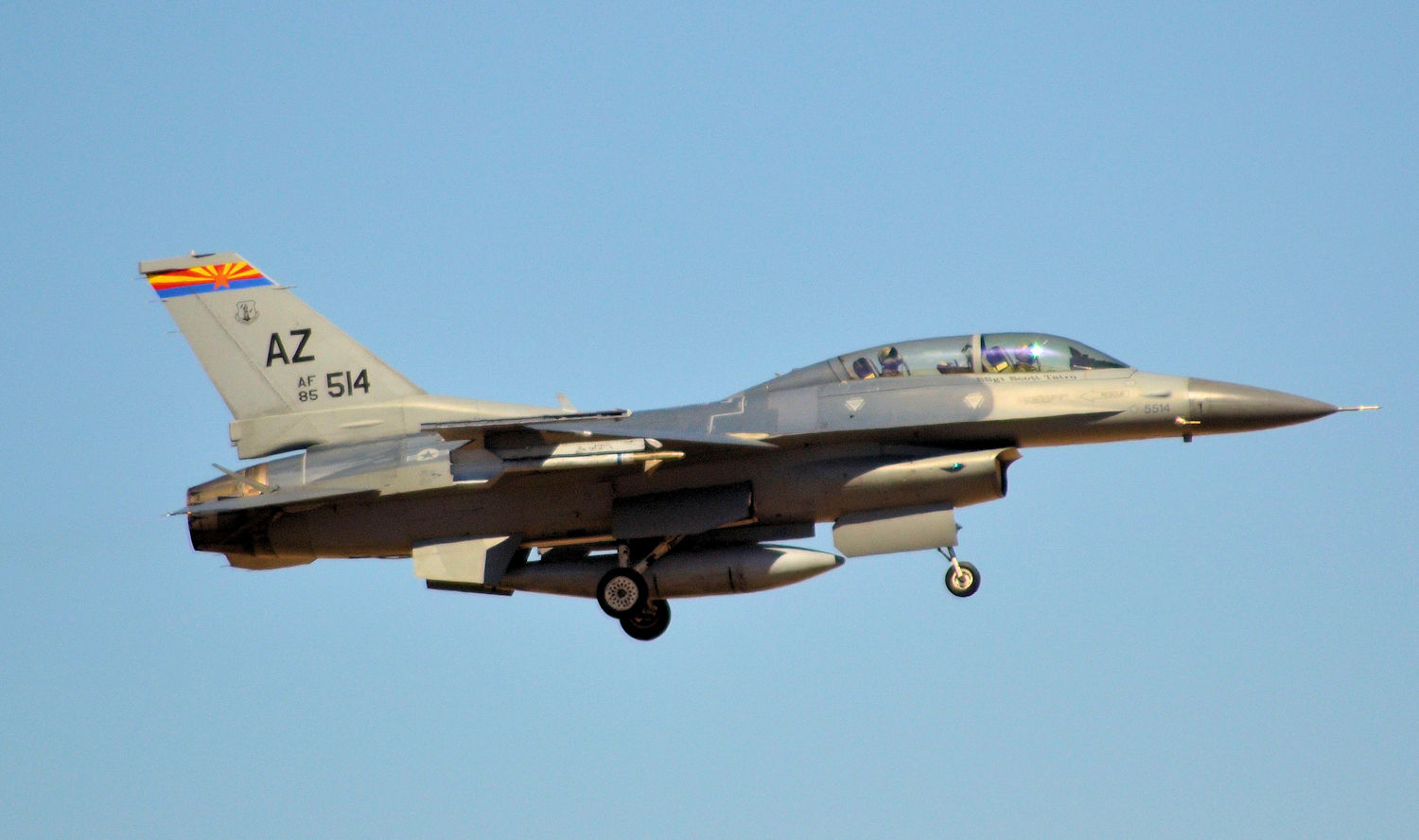 85-1514/851514 USAF - United States Air Force General Dynamics F-16D Fighting Falcon Photo by Warthog1 - AVSpotters.com