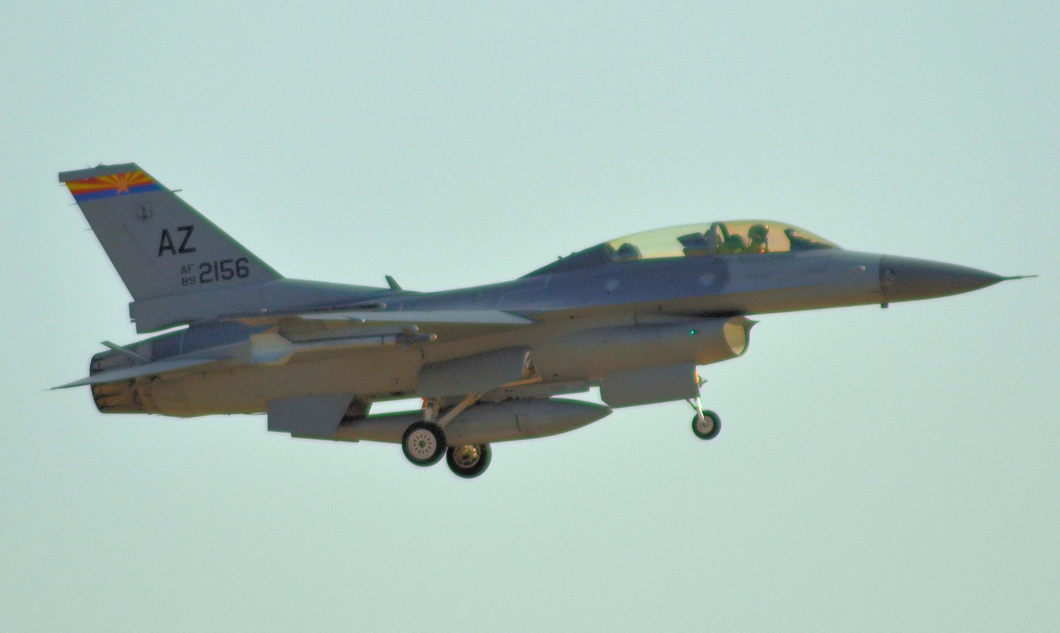 89-2156/892156 USAF - United States Air Force General Dynamics F-16DG Fighting Falcon Photo by Warthog1 - AVSpotters.com